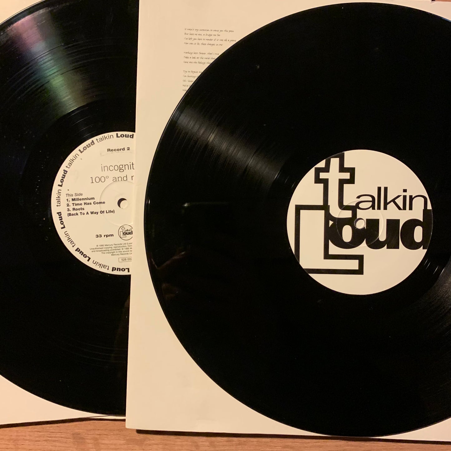 Incognito – 100° And Rising...OG UK 1995...VG/VG+