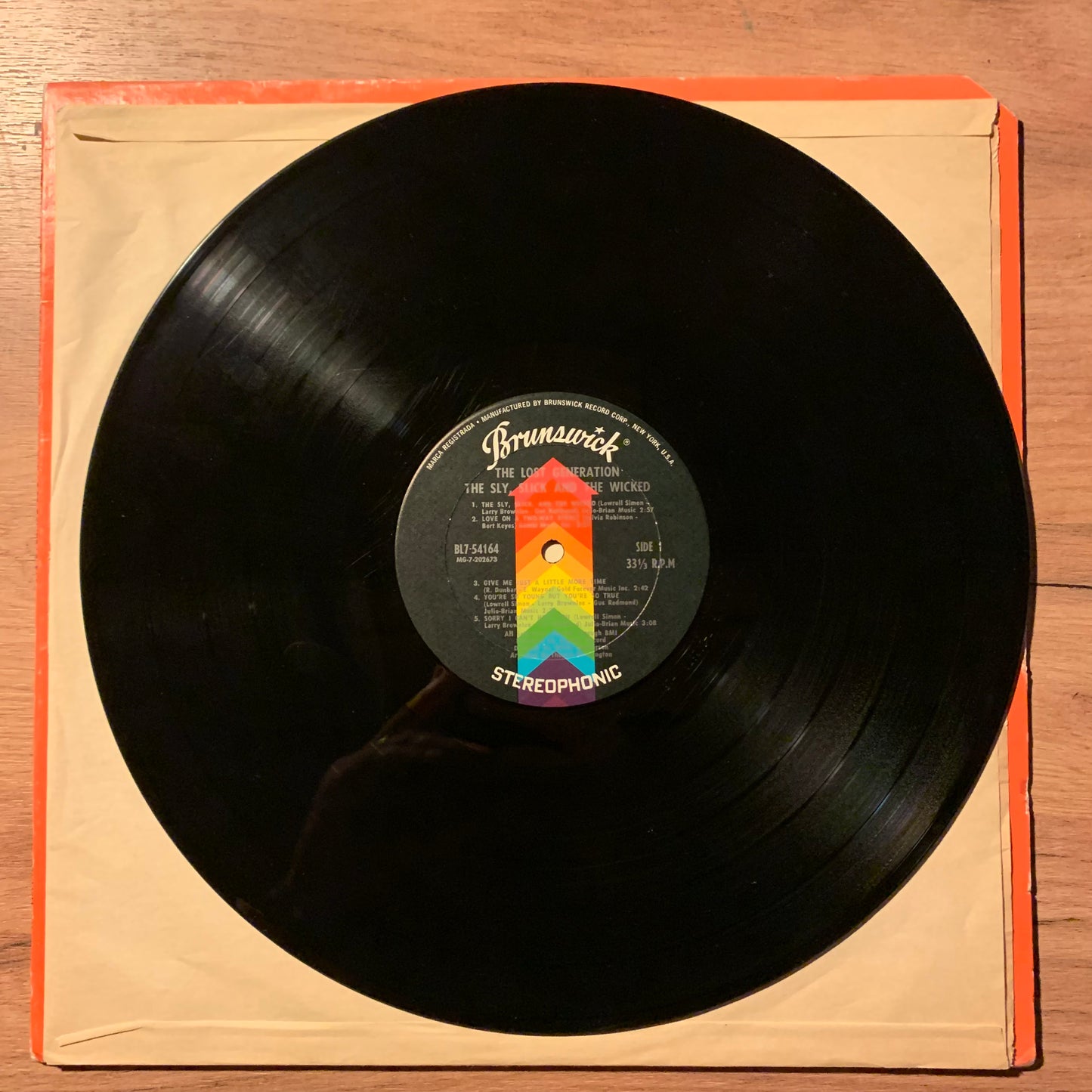 The Lost Generation – The Sly, Slick...OG US 1970...VG /VG+