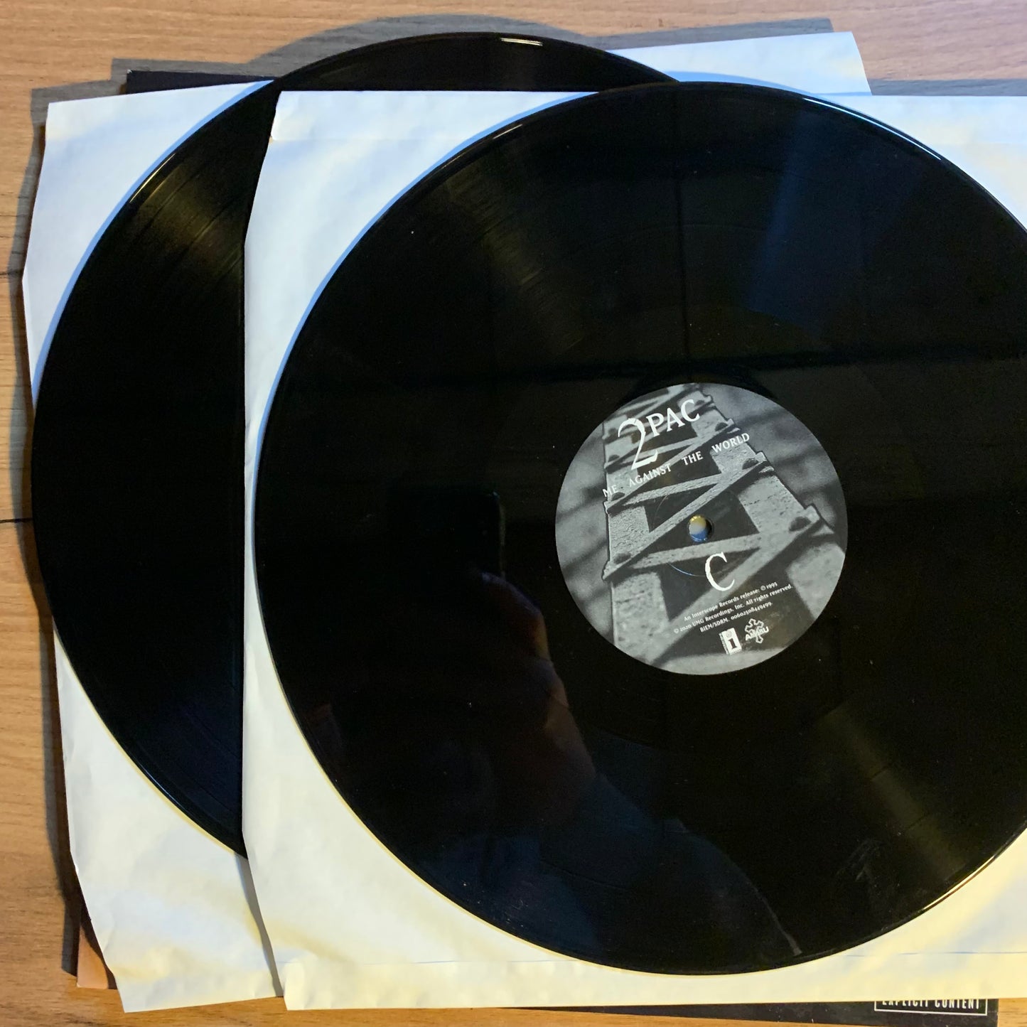 2Pac – Me Against The World...RE EU 2020...VG+/EX