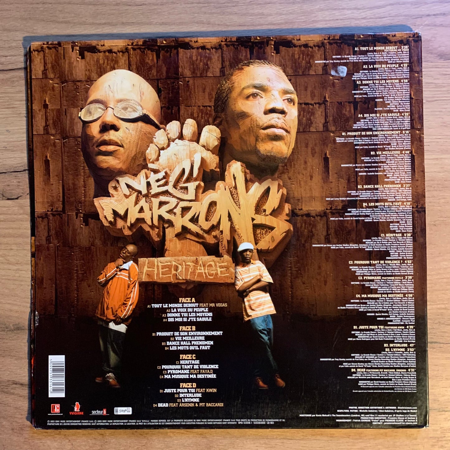 Neg'Marrons – Heritage...OG FR 2003...VG/VG+