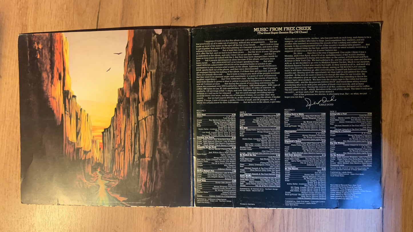 Music From Free Creek ...OG GER 1973...VG++/VG+