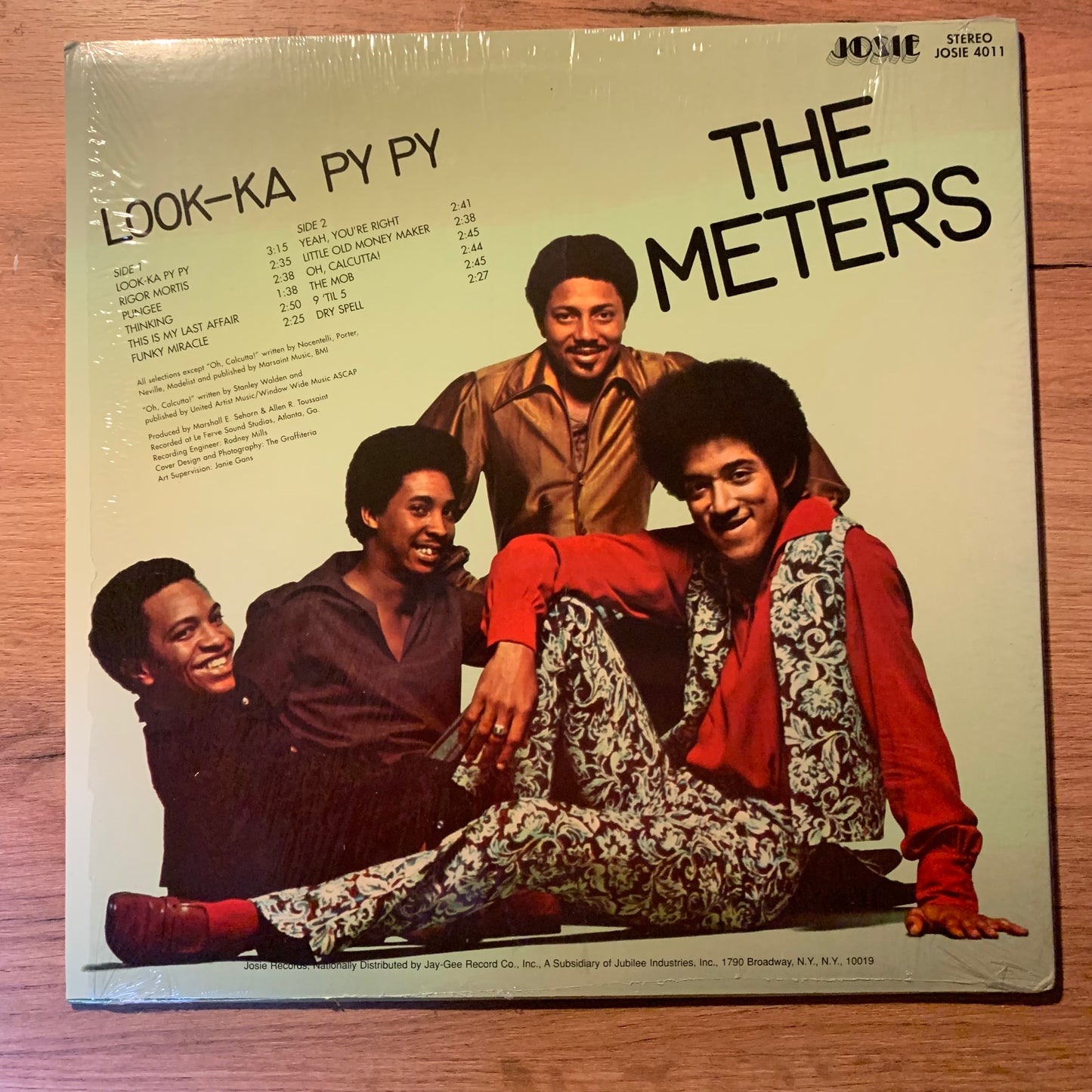 The Meters – Look-Ka Py Py...RE US...VG+/EX