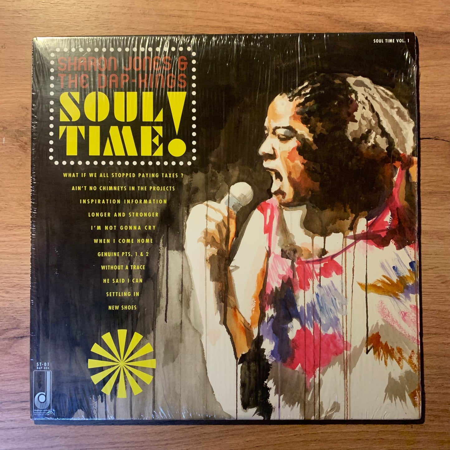 Sharon Jone – Soul Time!..COMPIL US 2001... VG+/VG+