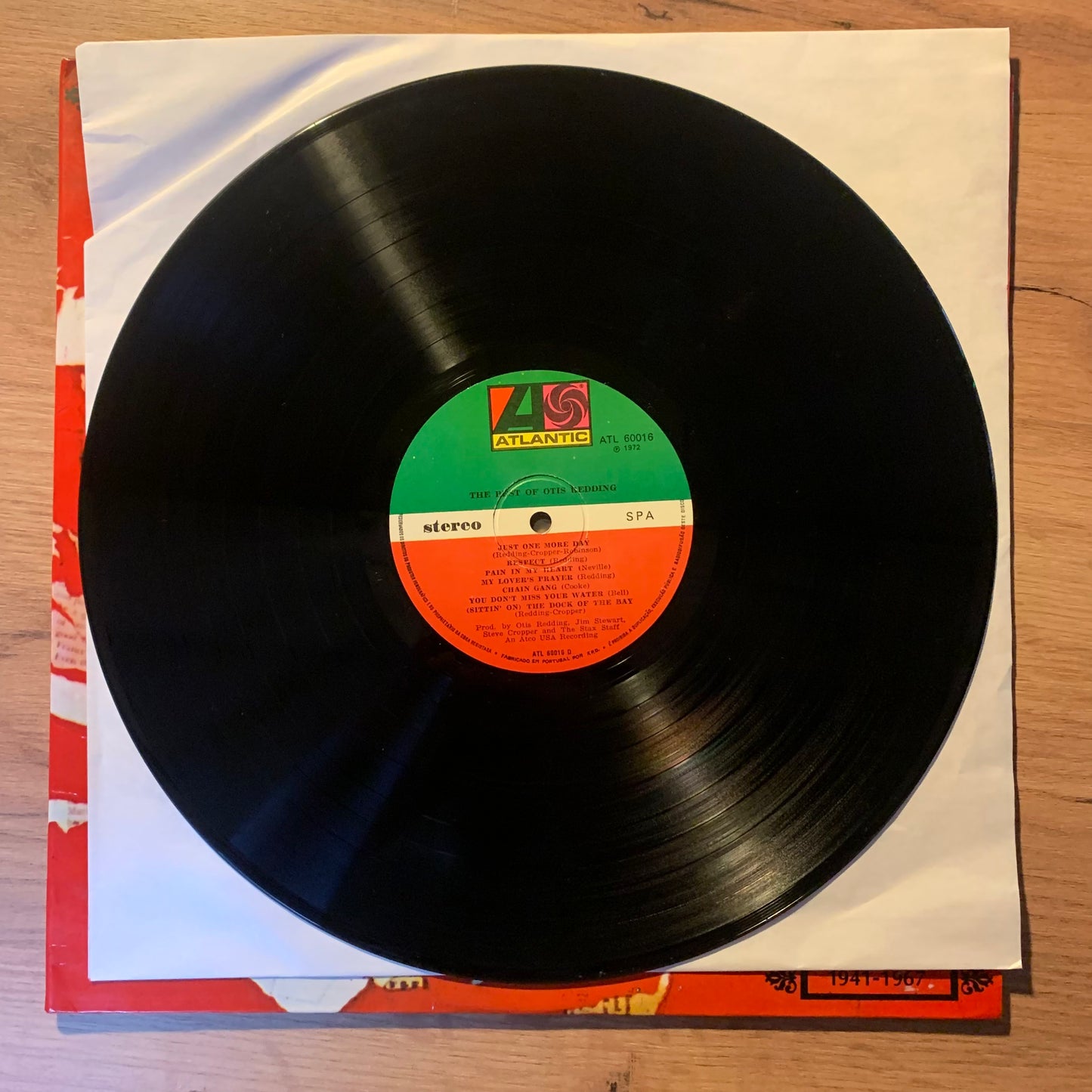 Otis Redding – The Best Of Otis...COMPIL POR...VG+/VG+