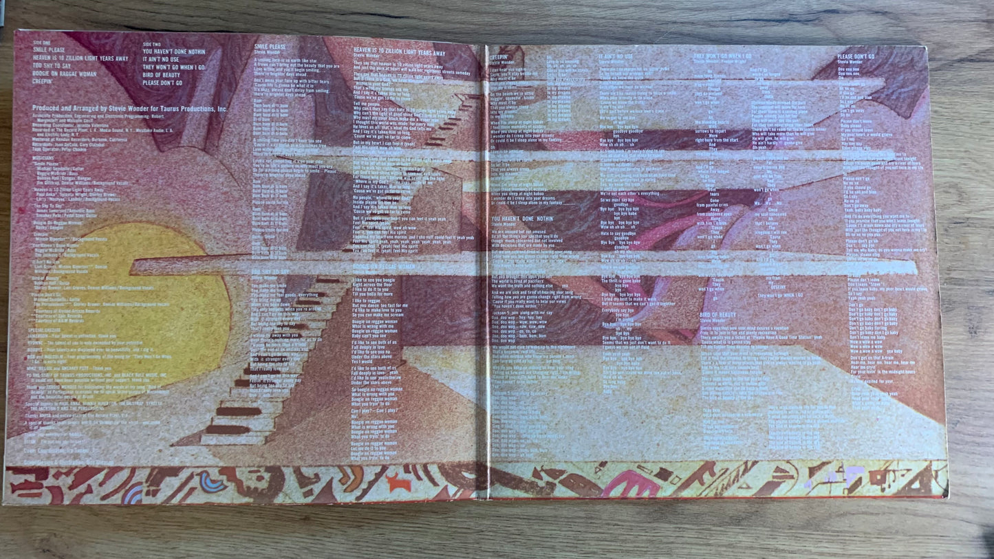 Stevie Wonder – Fulfillingness' First...RE FR 1981.. VG+/VG+