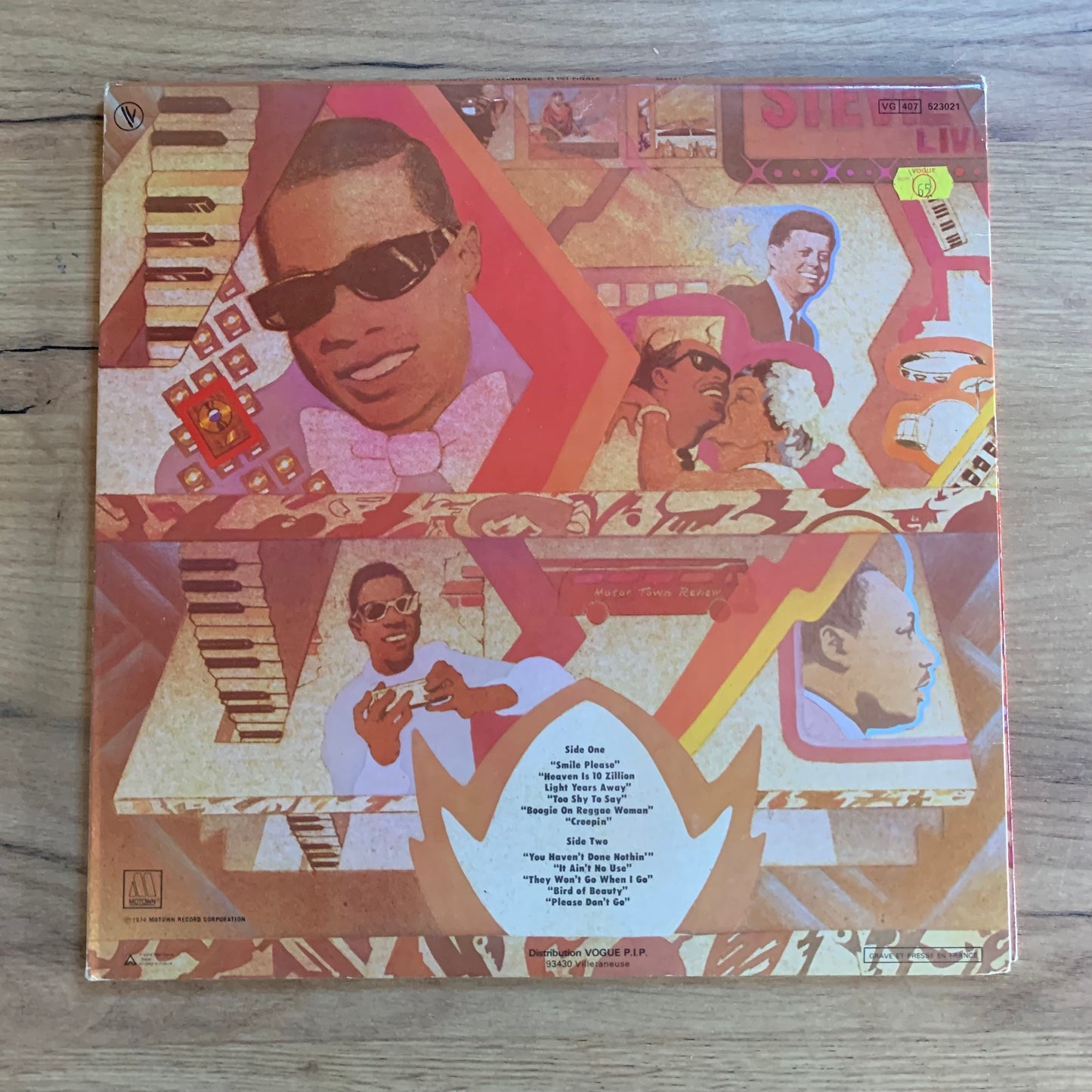 Stevie Wonder – Fulfillingness' First...RE FR 1981.. VG+/VG+