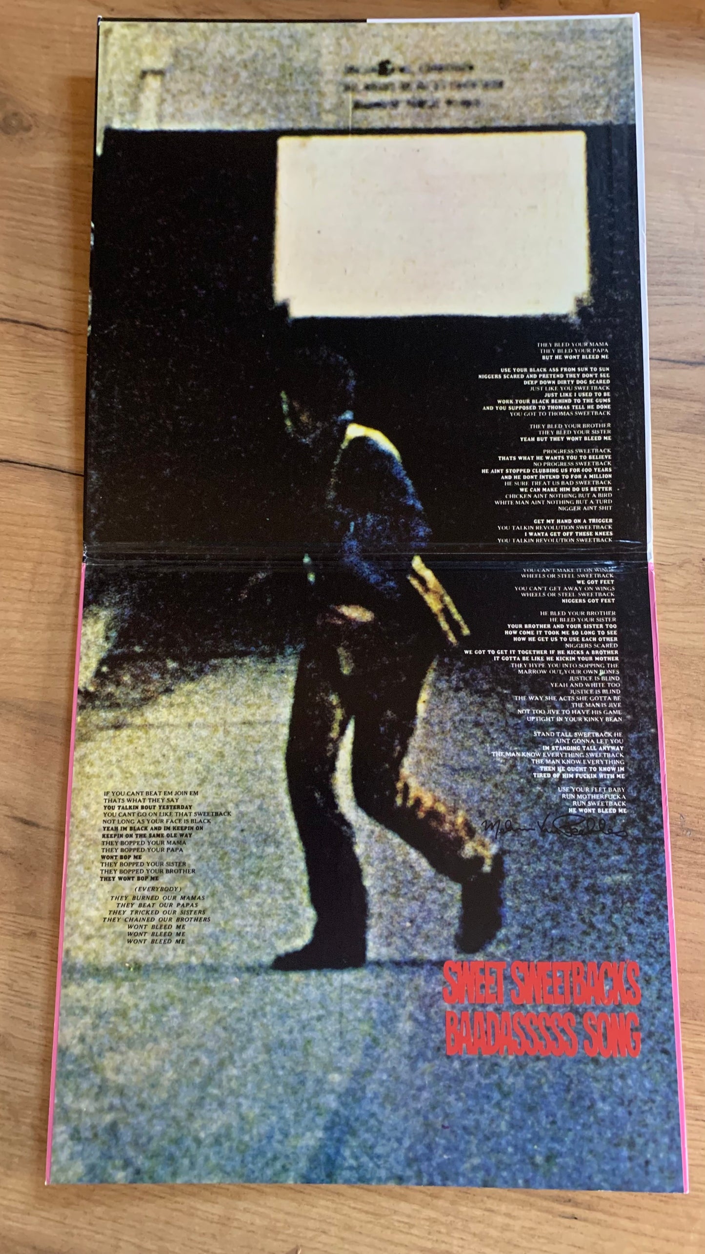 Sweet Sweetback's Baadasssss Song...RE US 2017...VG+/EX