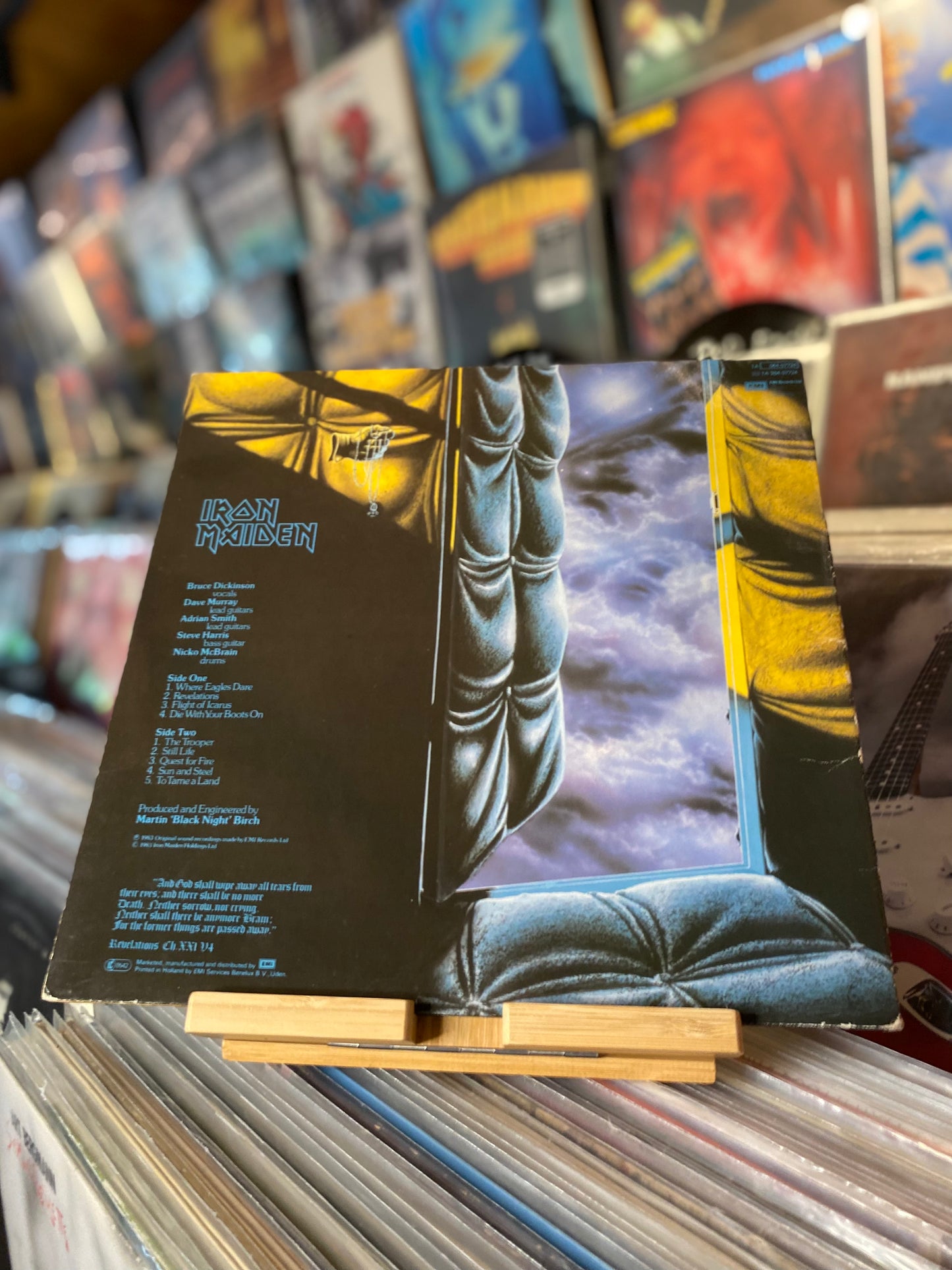 Iron Maiden - Piece Of Mind / LP, Album, Gat (EU OG 1983)