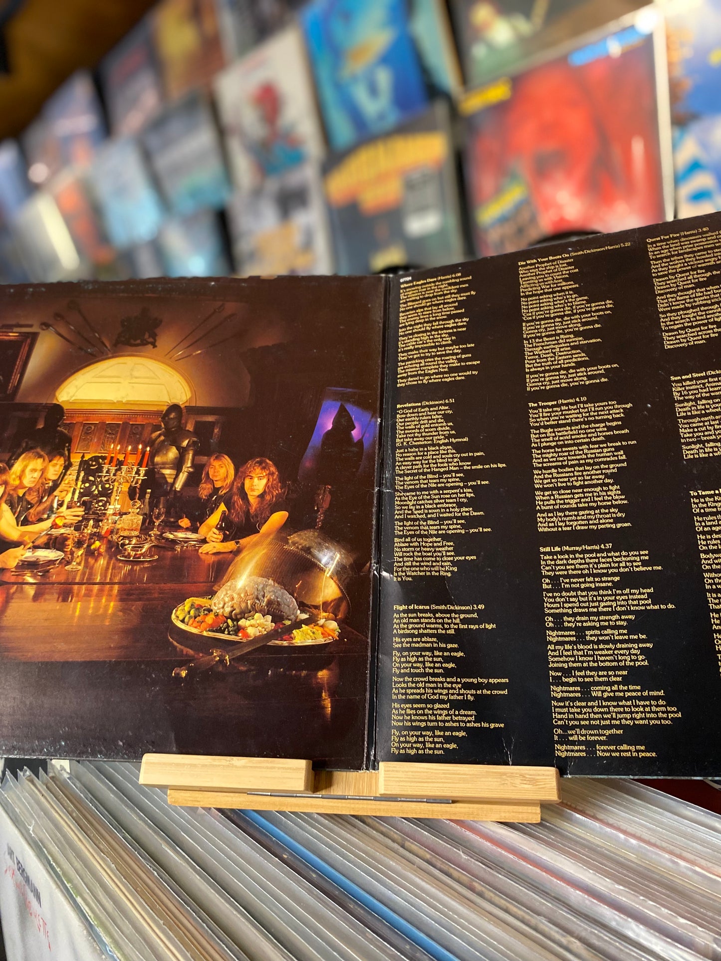 Iron Maiden - Piece Of Mind / LP, Album, Gat (EU OG 1983)