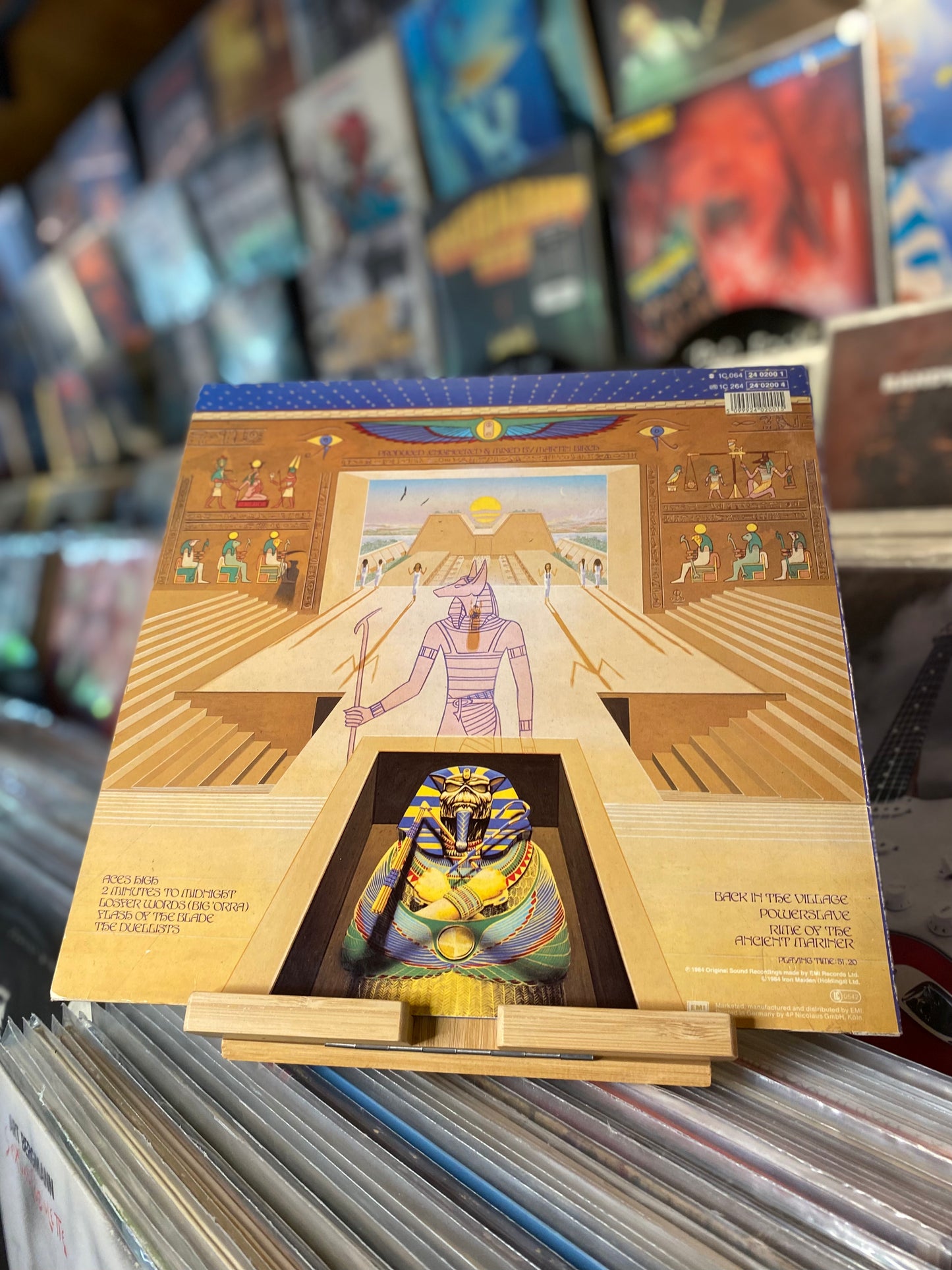 Iron Maiden - Powerslave / LP, Album, (EU 1984)