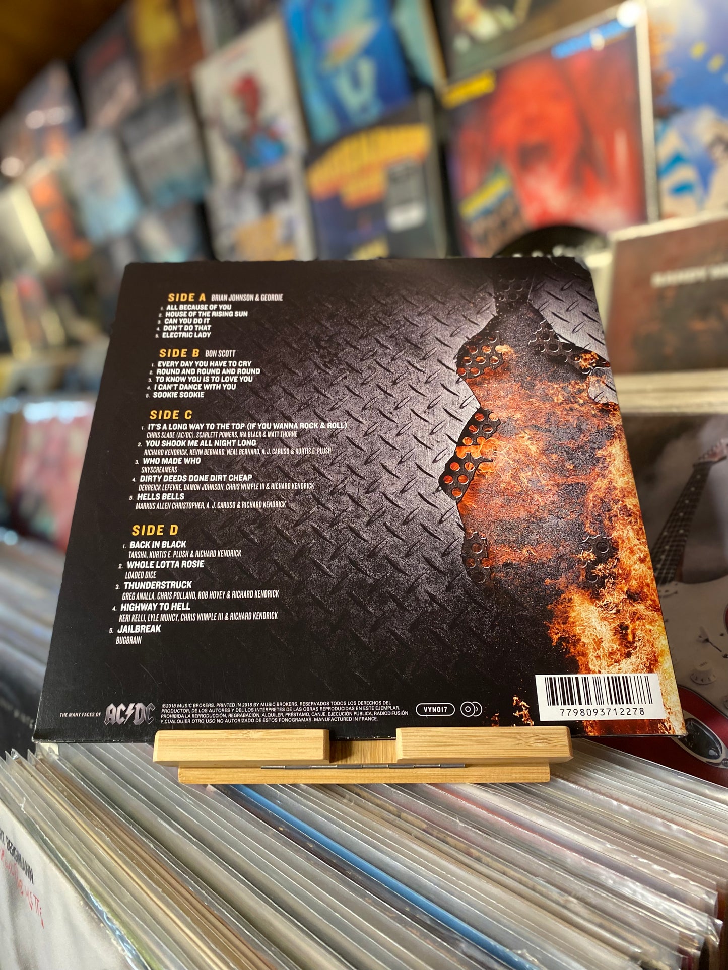 AC/DC-THE MANY FACES OF AC/DC...COMPIL EU 2018 EX/EX