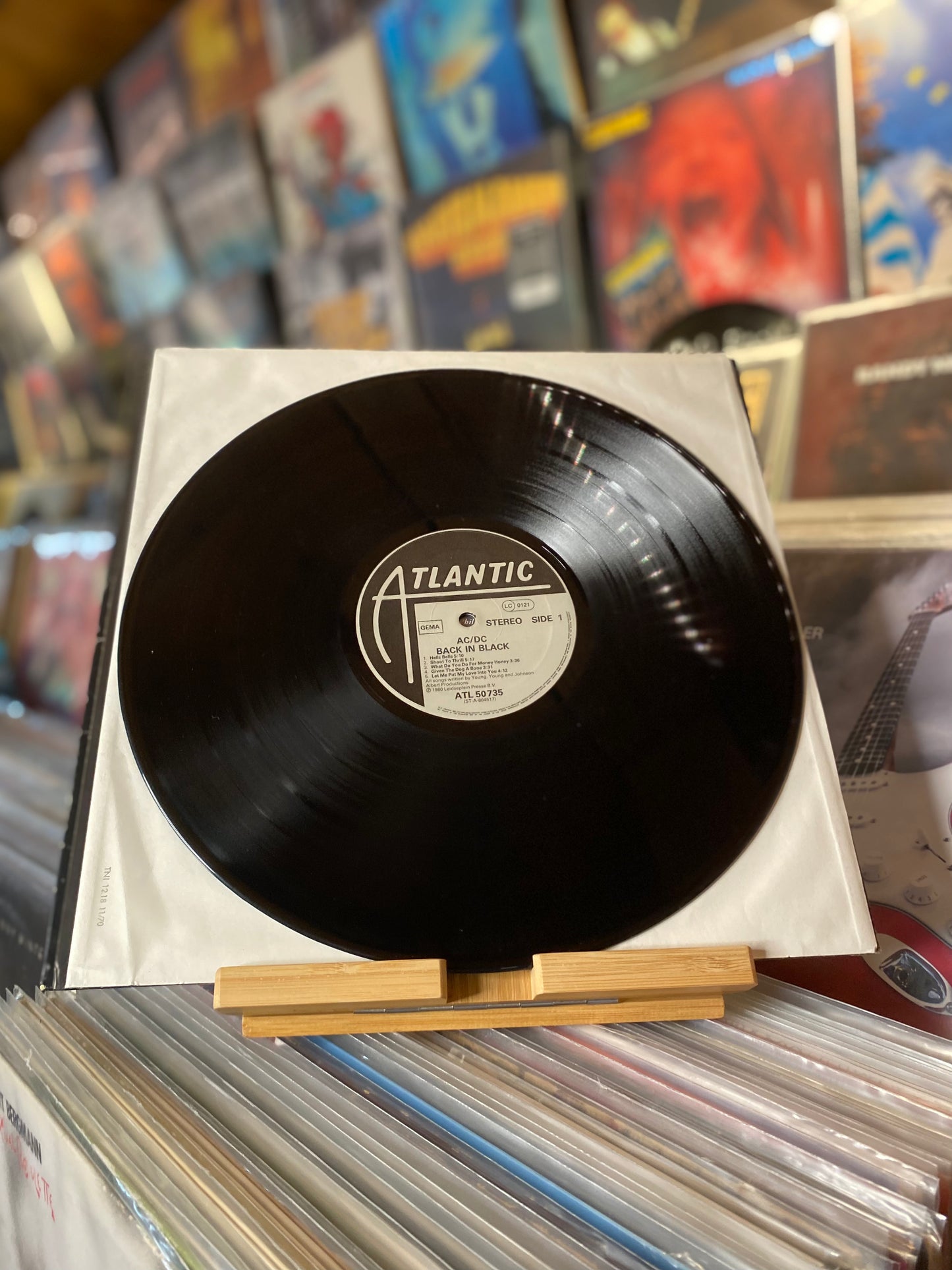 AC/DC – BACK IN BLACK...OG GER 1980...VG+/VG+