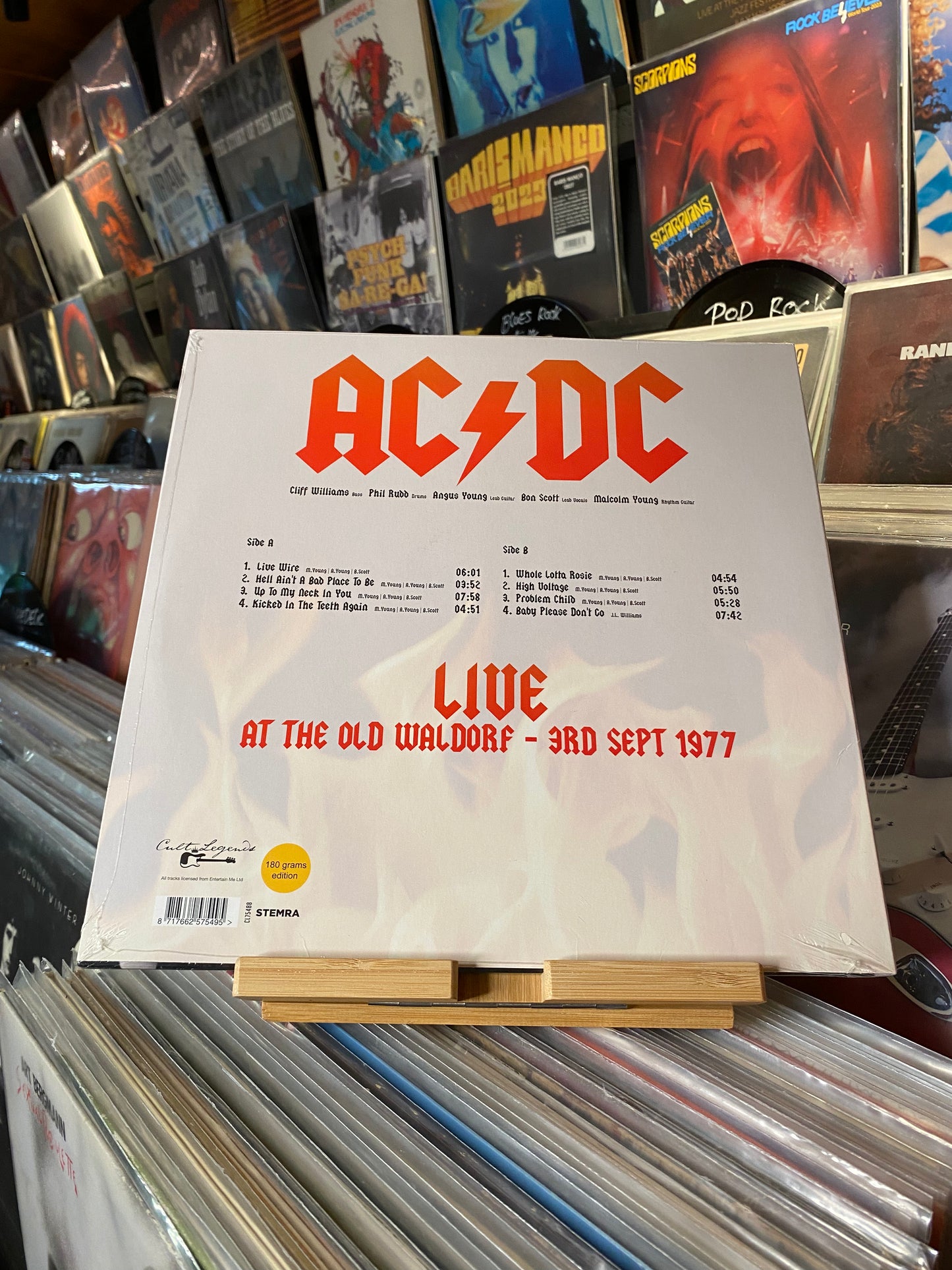 AC/DC - LIVE AT THE OLD WALDORF...BOOT NED 2018...SEALED