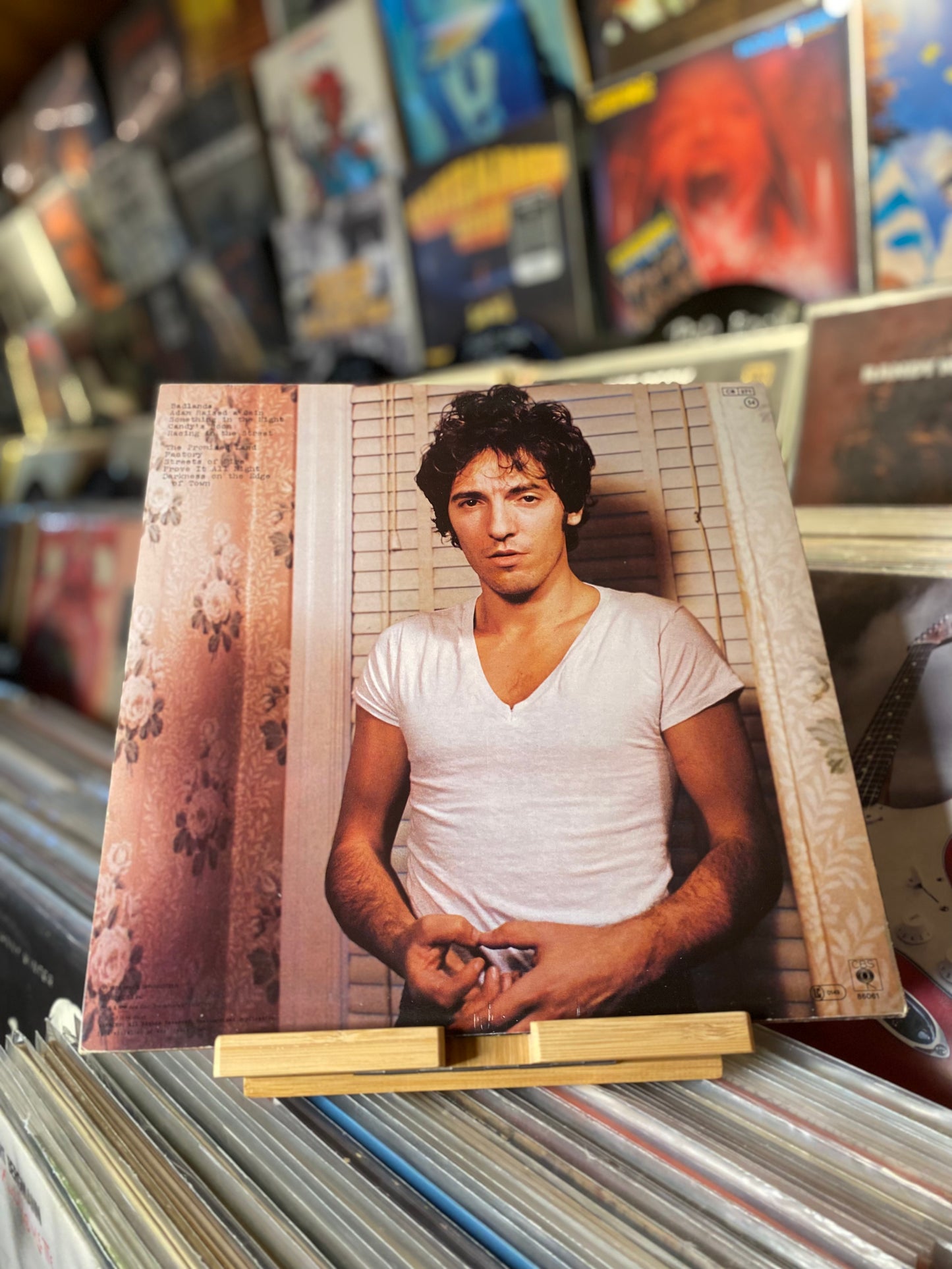 BRUCE SPRINGSTEEN - DARKNESS ON THE EDGE OF TOWN / LP, ALBUM, RE (1978)