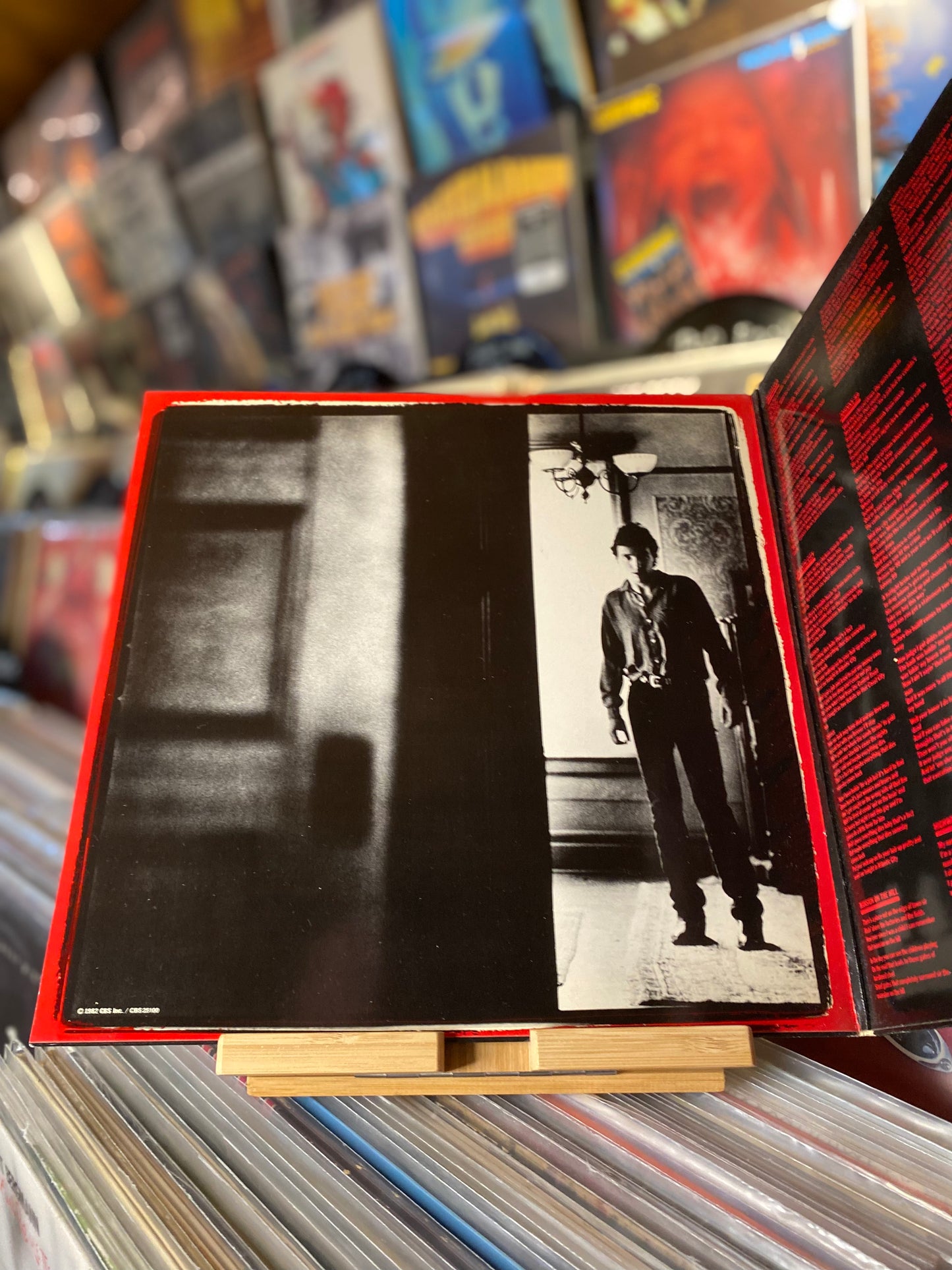 BRUCE SPRINGSTEEN - NEBRASKA / LP, ALBUM, RP, GAT (1982)