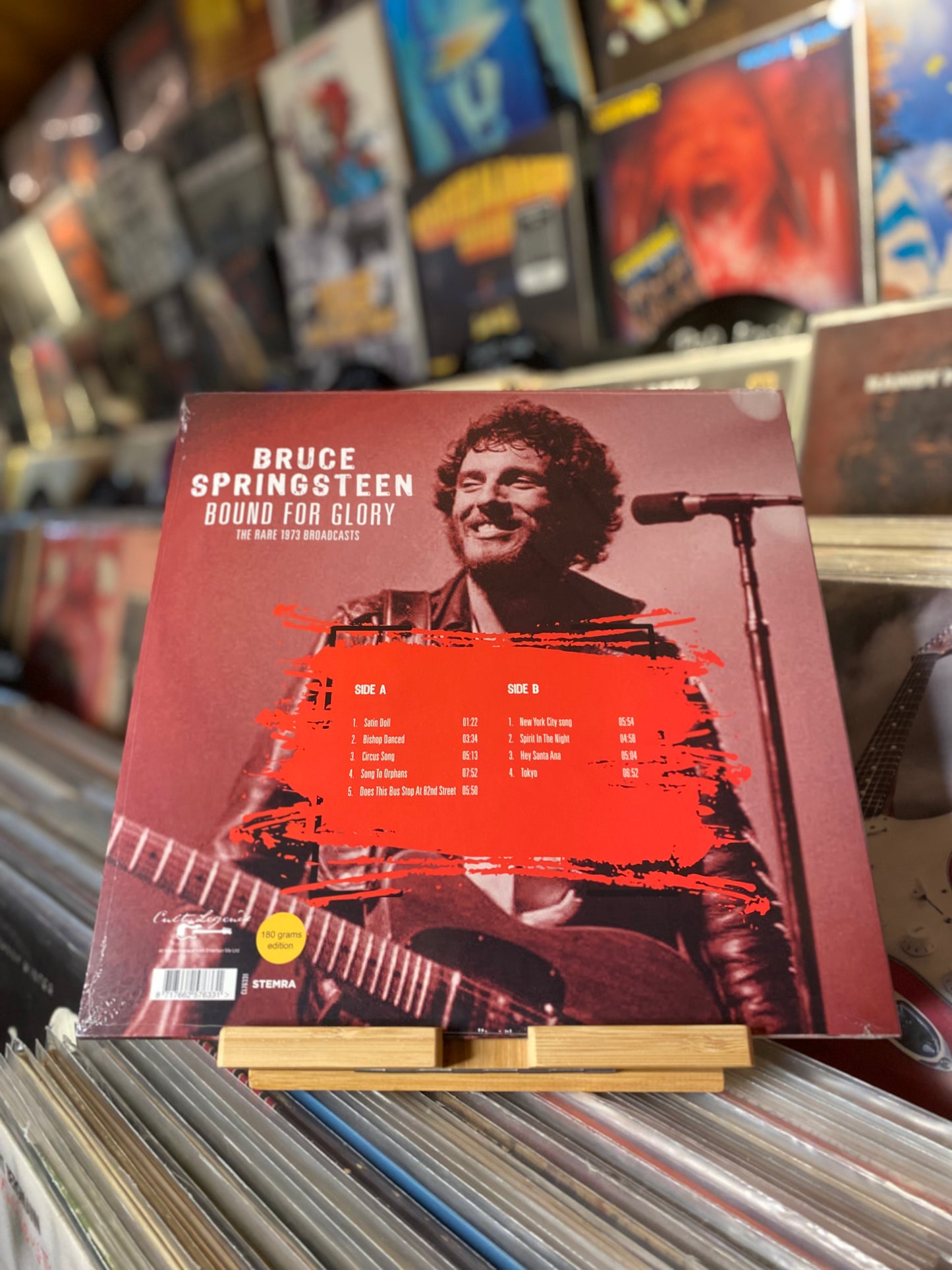 BRUCE SPRINGSTEEN - BOUND FOR GLORY / LP, ALBUM, EU 180 (2018)