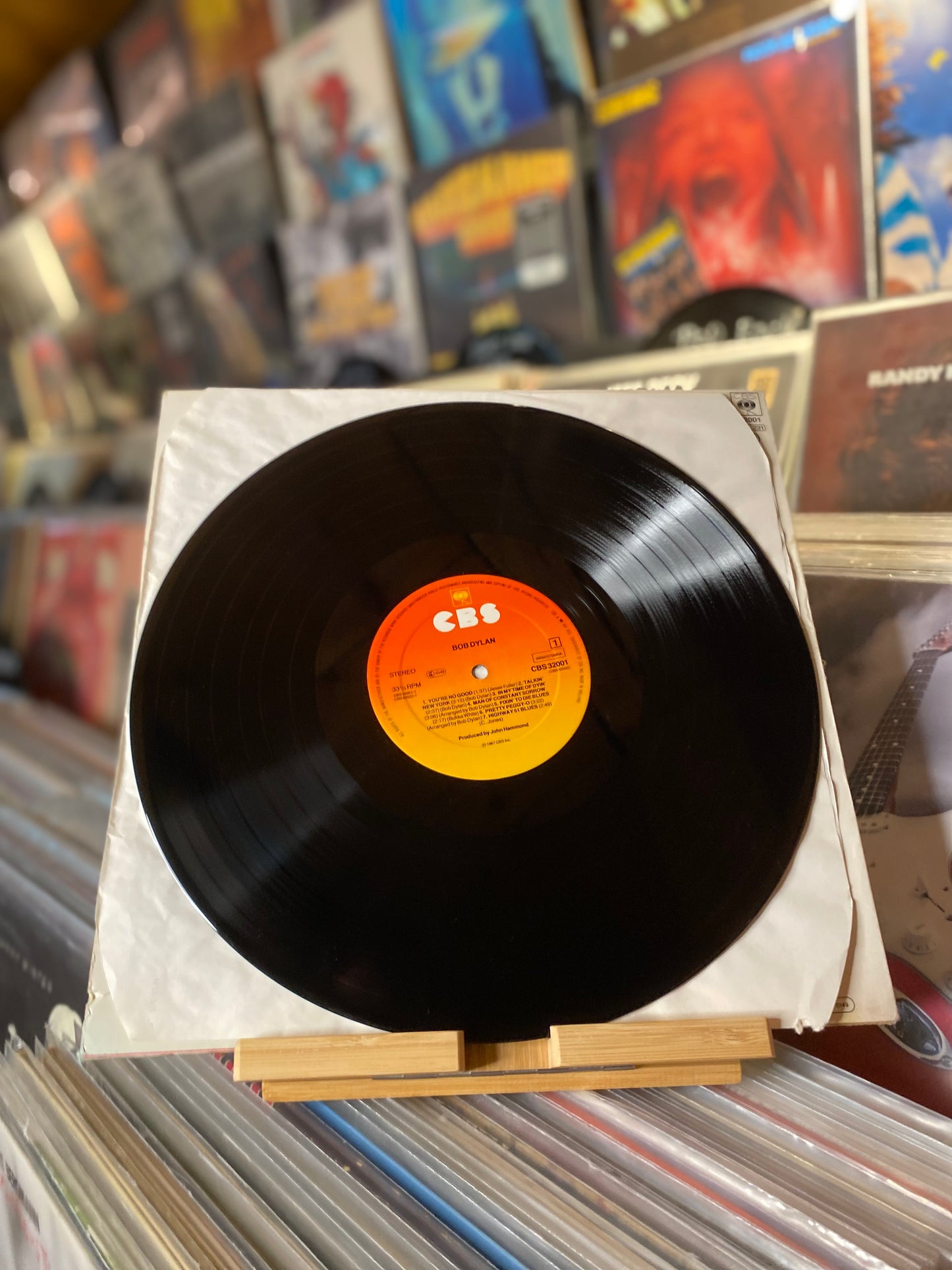 BOB DYLAN - BOB DYLAN / LP, ALBUM, RE (1982)