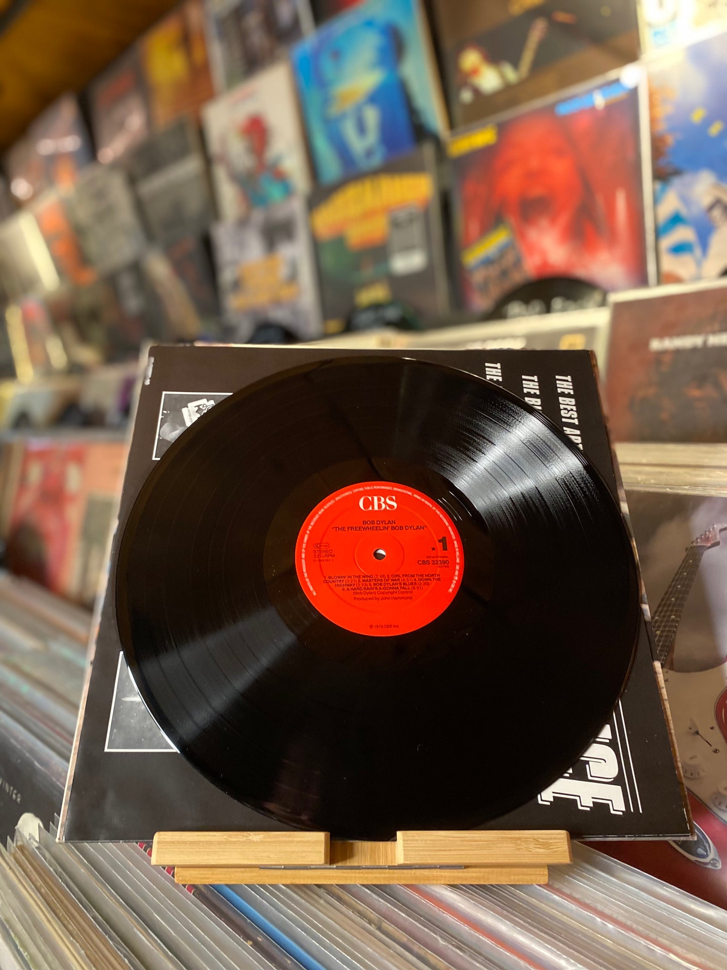 BOB DYLAN - THE FREEWHEELIN' BOB DYLAN / LP, ALBUM, RE  EU (1985)