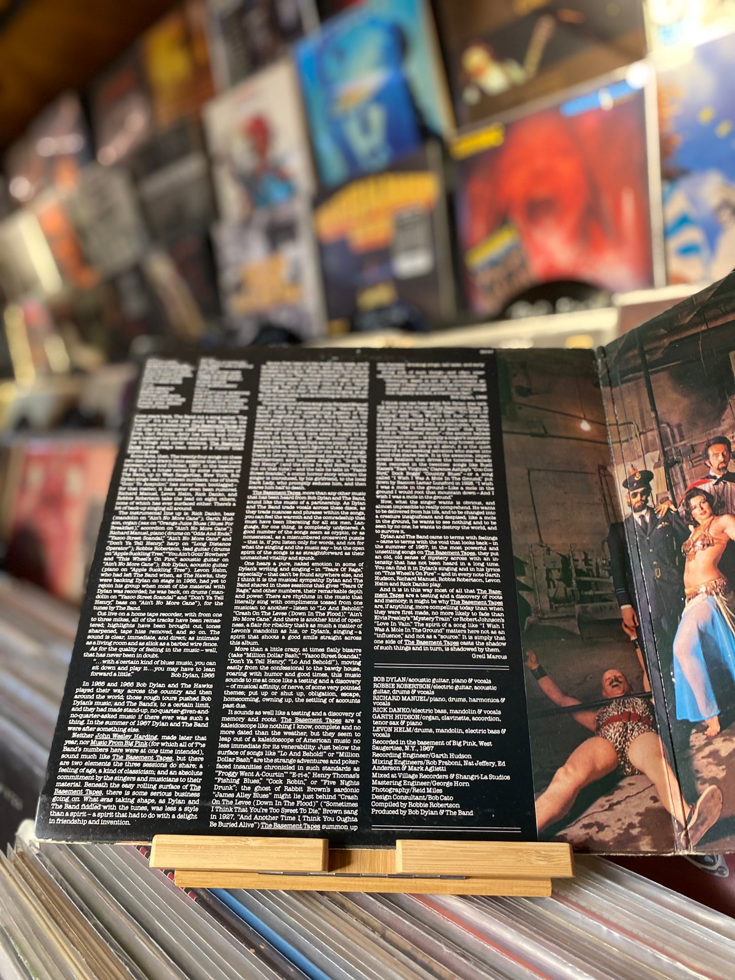 BOB DYLAN & THE BAND - THE BASEMENT TAPES / 2XLP, ALBUM, GAT  EU