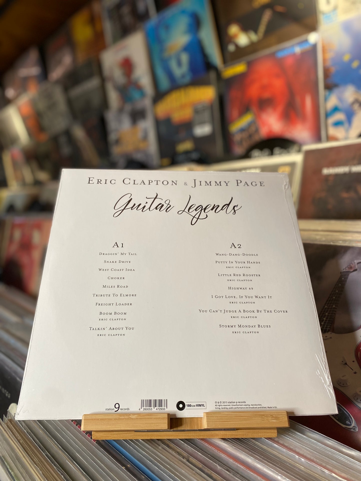 ERIC CLAPTON & JIMMY PAGE - GUITAR LEGENDS / LP, COMP (2015)