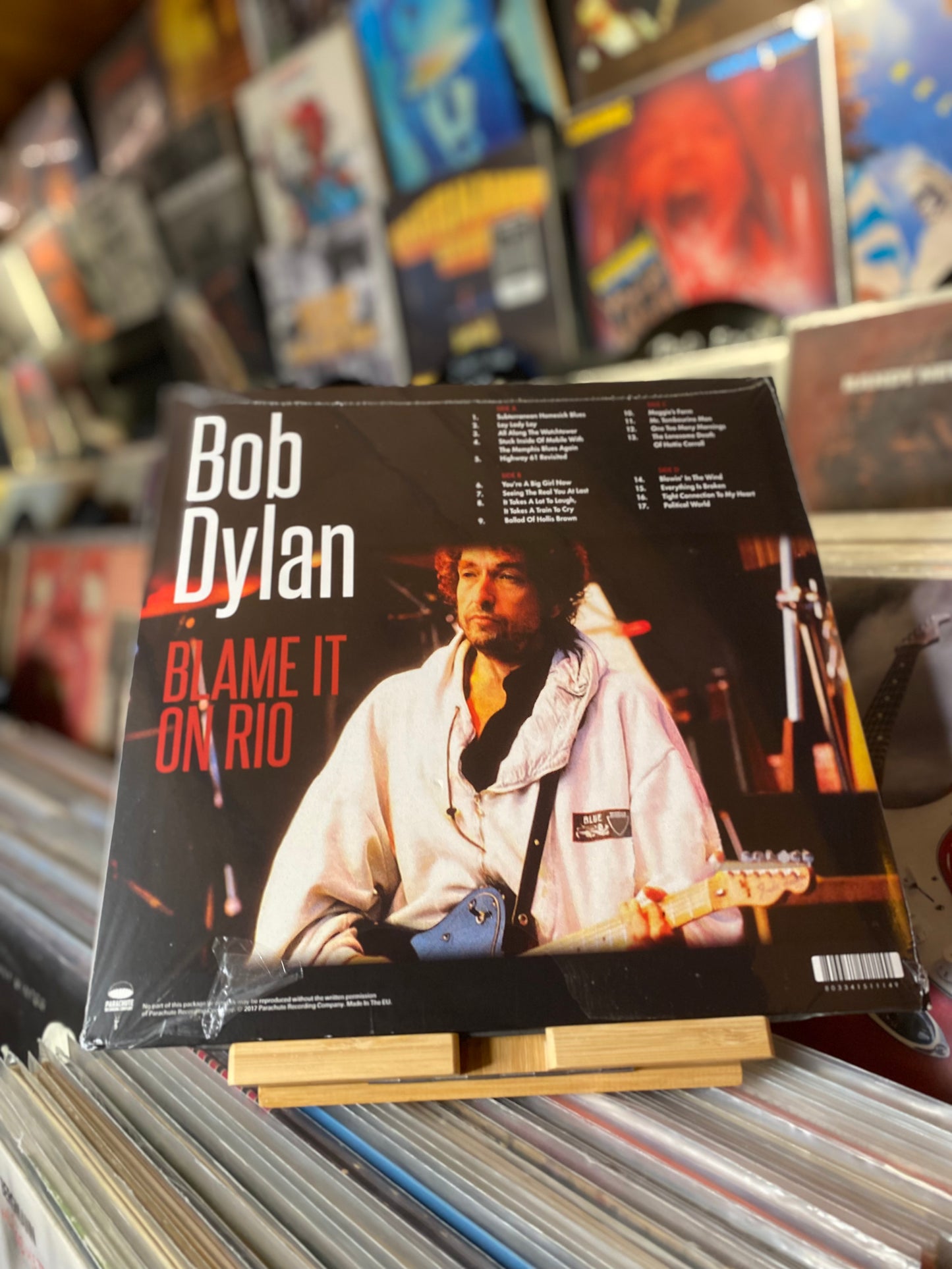 BOB DYLAN - BLAME IT ON RIO / 2XLP,EU  (2017)