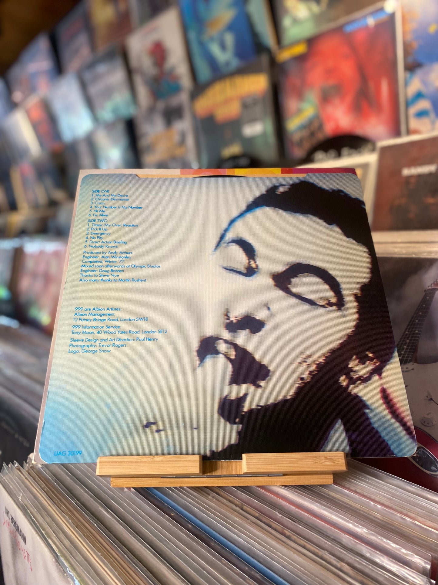 999 - 999 / LP, Album OG UK 1978