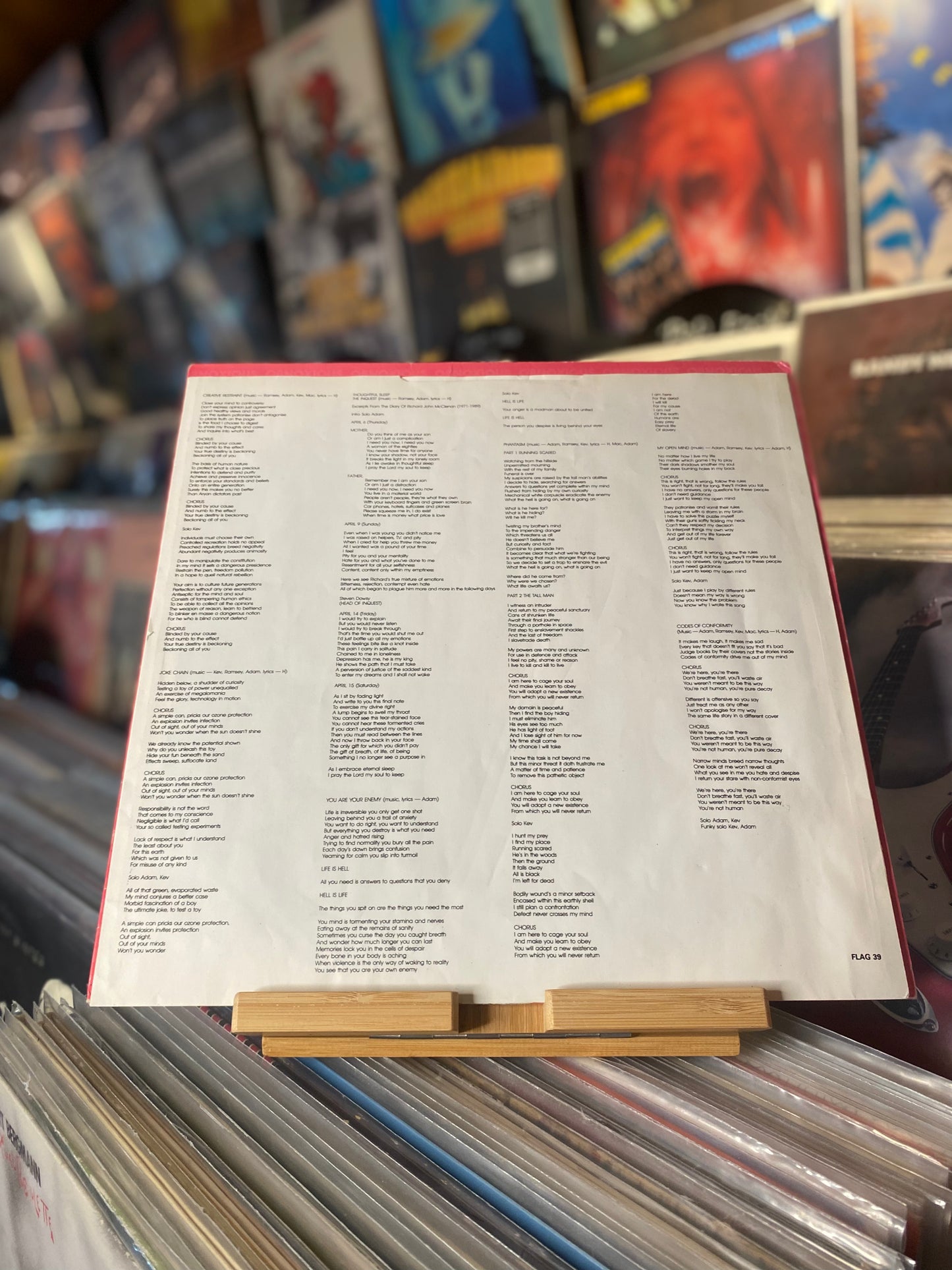 ACID REIGN - OBNOXIOUS...OG UK 1990...VG+/VG+