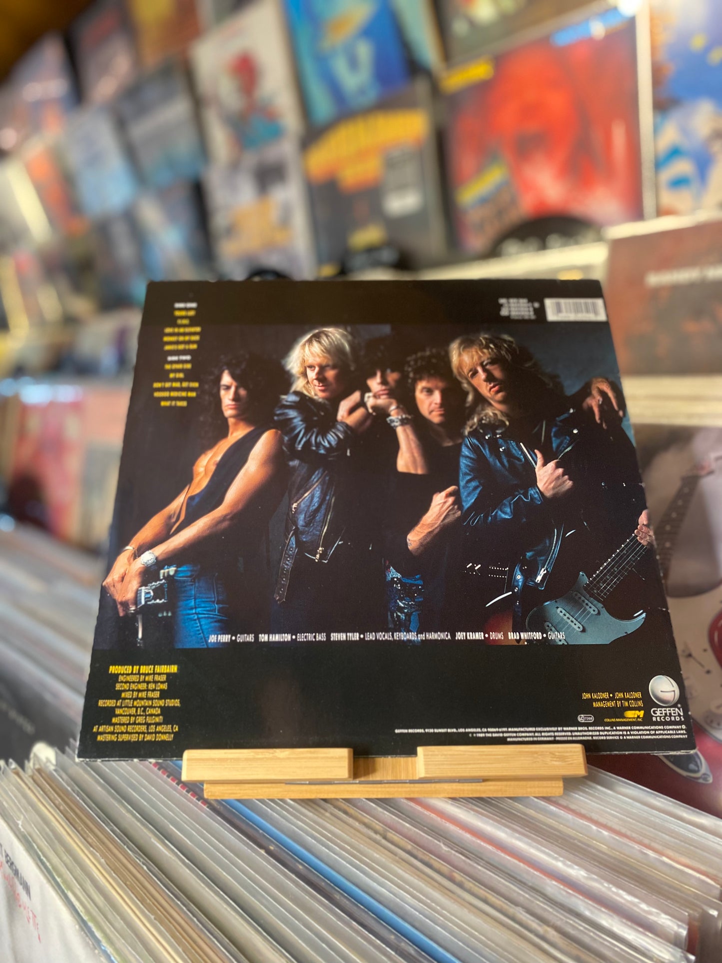 AEROSMITH - PUMP / (OG UK & EU 1989)