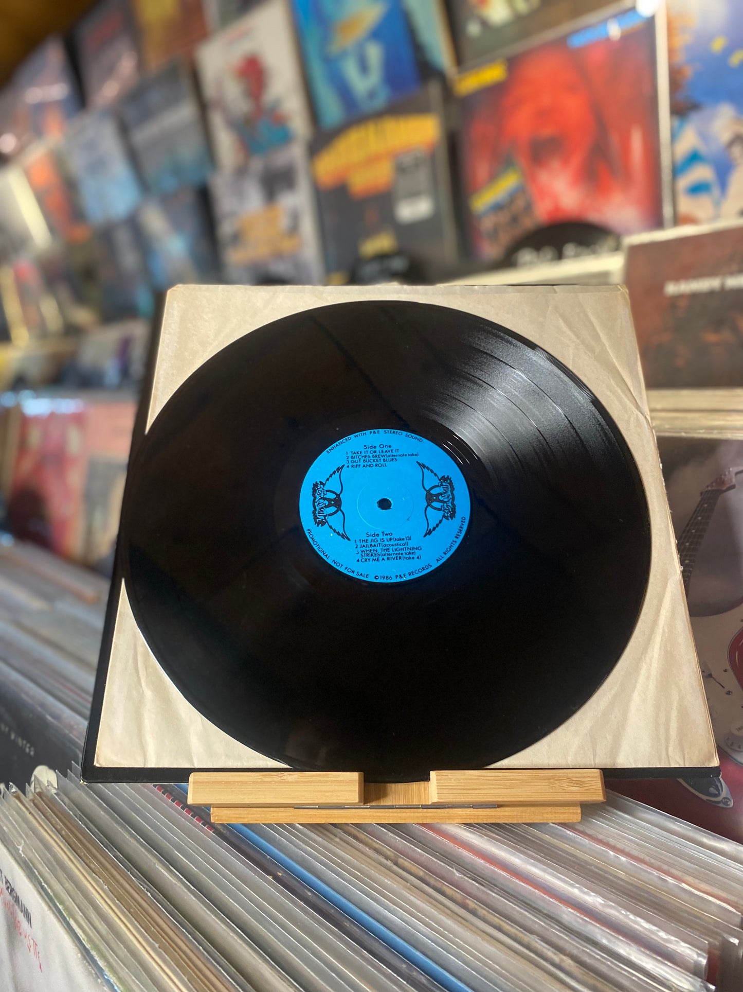 AEROSMITH - PURE GOLD .999 / Promo, Limited Edition (US 1986)