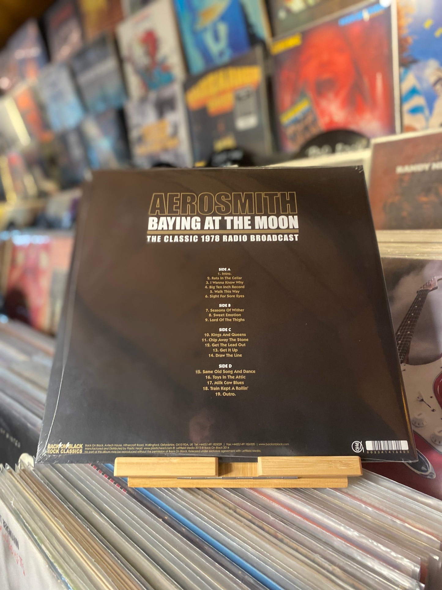 AEROSMITH - BAYING AT THE MOON / Limited Edition (OG UK 2014)
