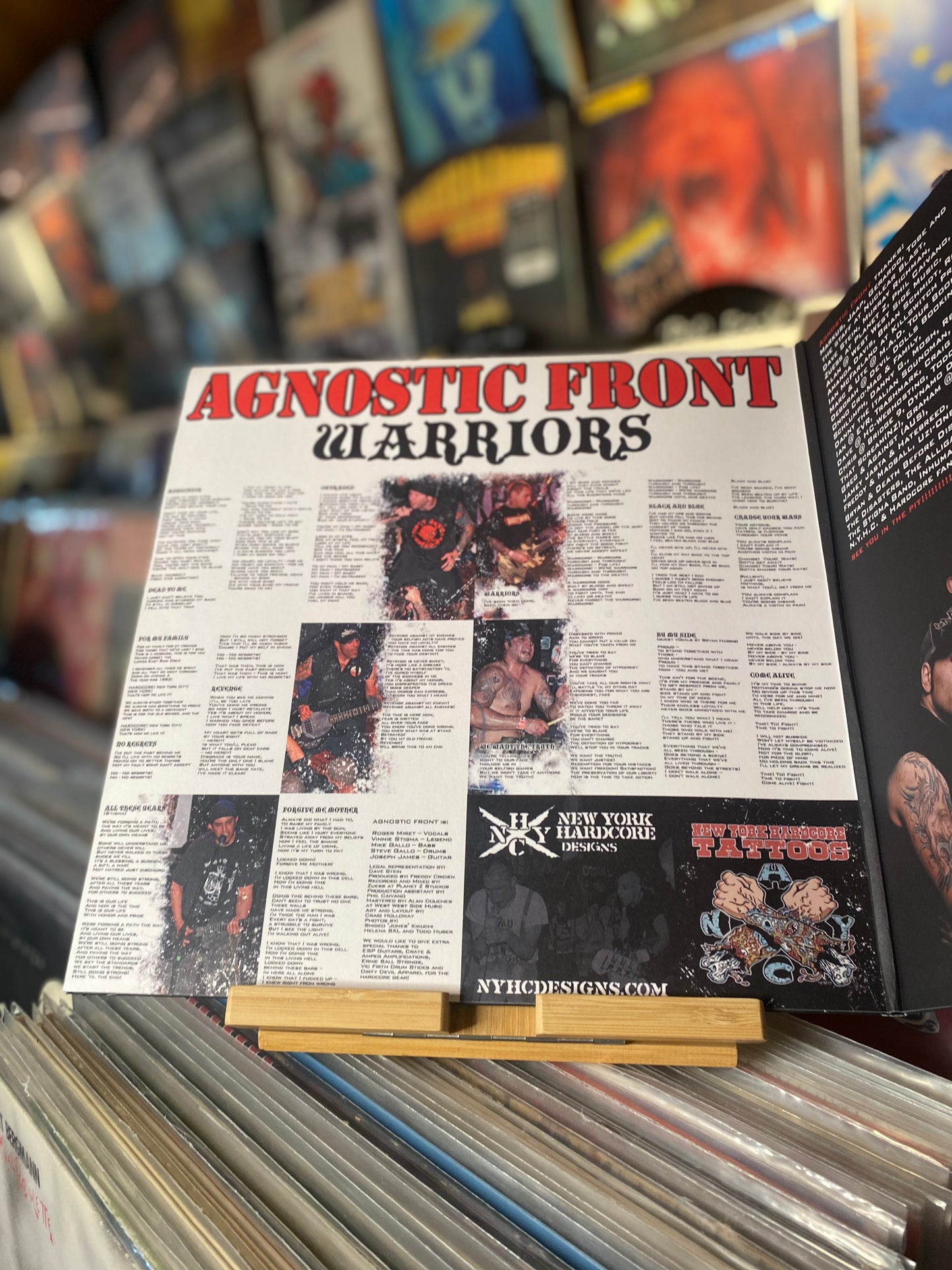 AGNOSTIC FRONT - WARRIORS / Gatefold (RE 2023)