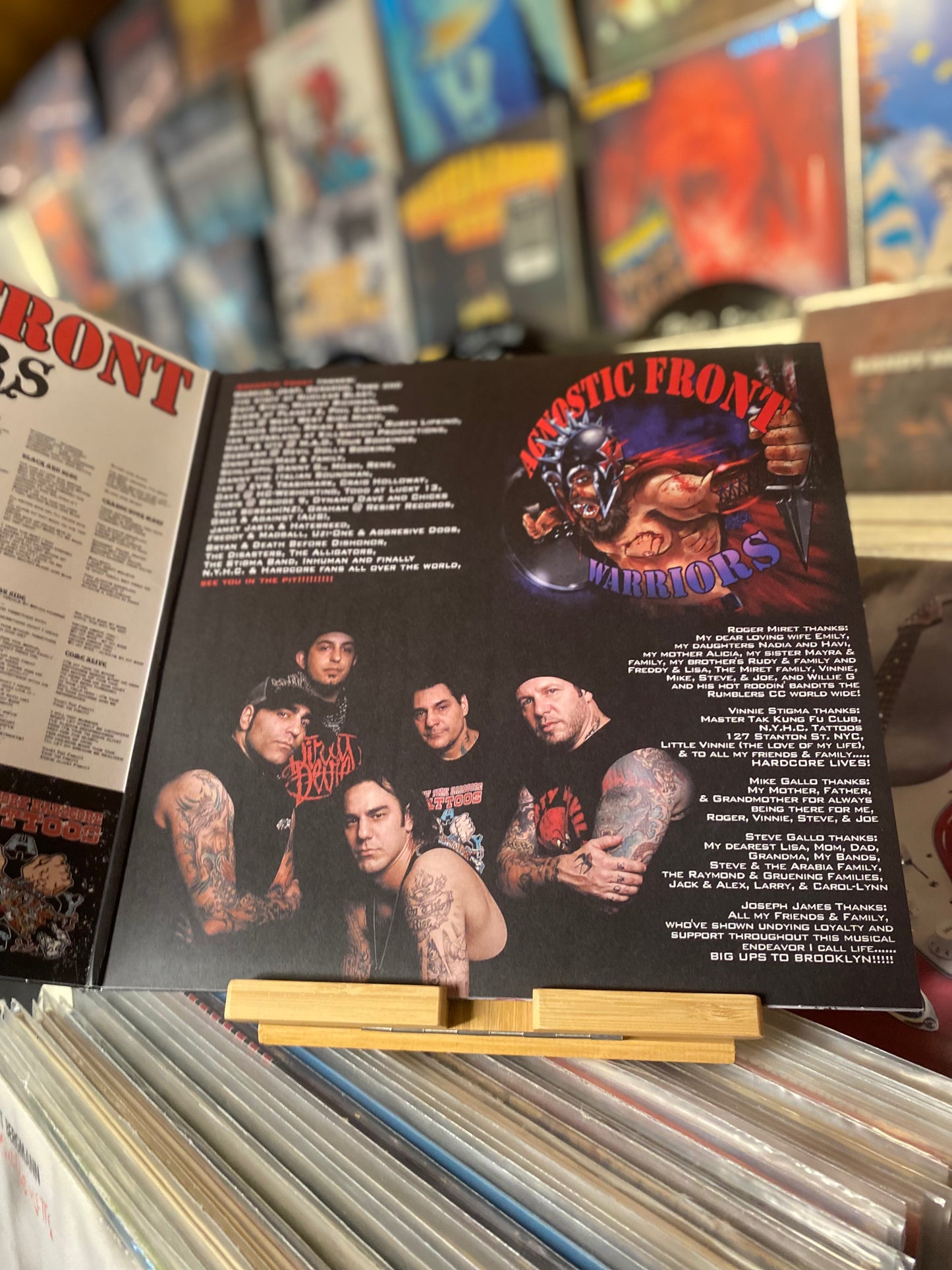 AGNOSTIC FRONT - WARRIORS / Gatefold (RE 2023)