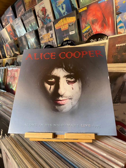 ALICE COOPER - ALONE IN HIS NIGHTMARE LIVE 1975 / Compil 180 G (Netherlands 2017)