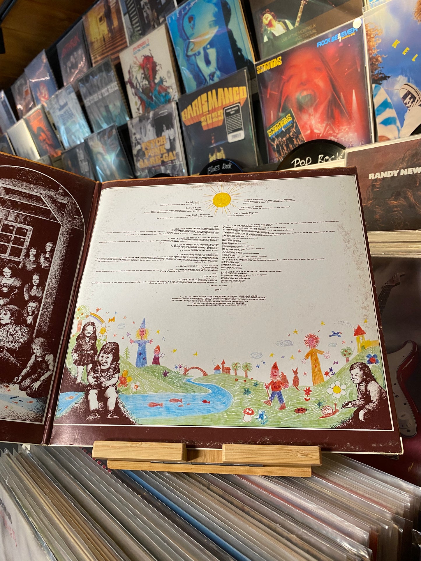 ANGE - EMILE JACOTEY / Gatefold  (FR 1975)