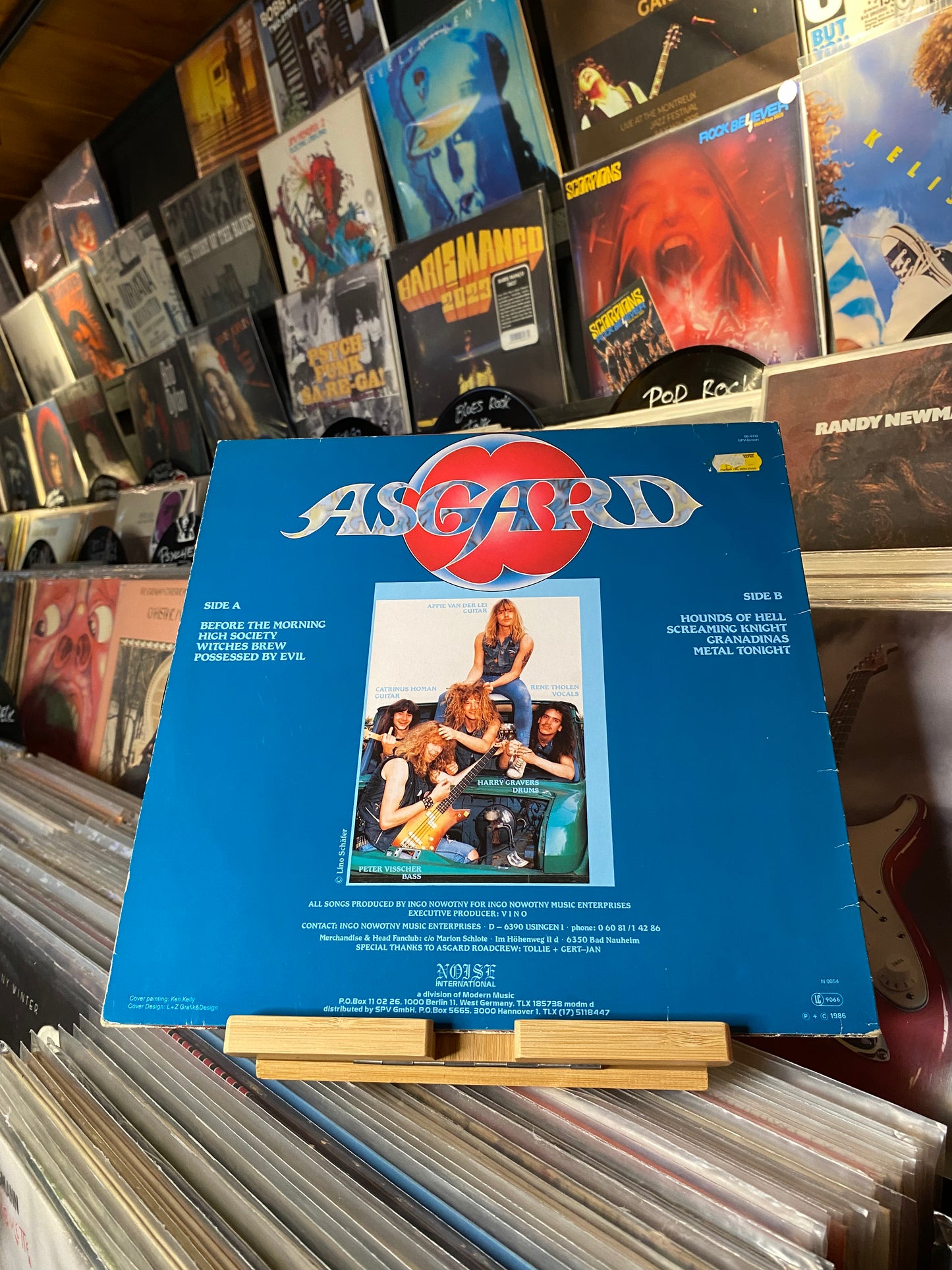 ASGARD  - IN THE ANCIENT DAYS...OG GER 1986...VG/VG