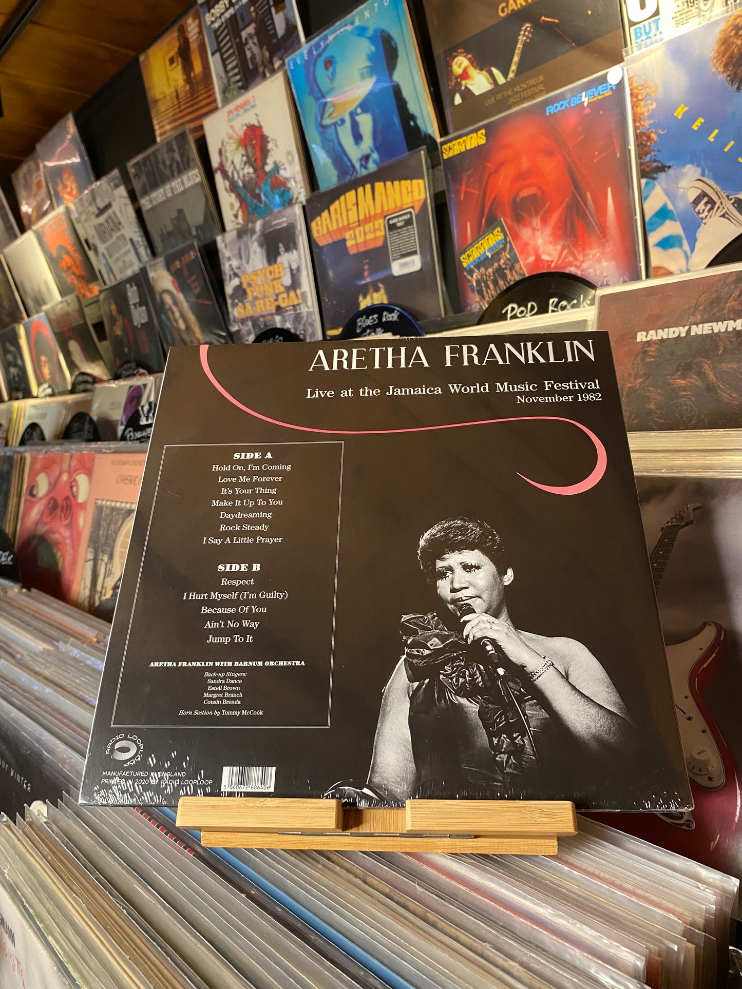 ARETHA FRANKLIN - LIVE AT THE JAMAICA 1982 / Unofficial (2020)
