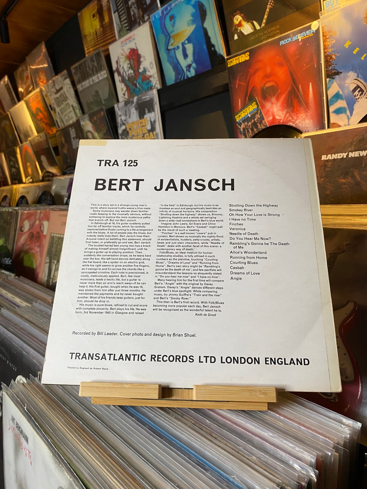 BERT JANSCH - BERT JANSCH / (UK 1966)