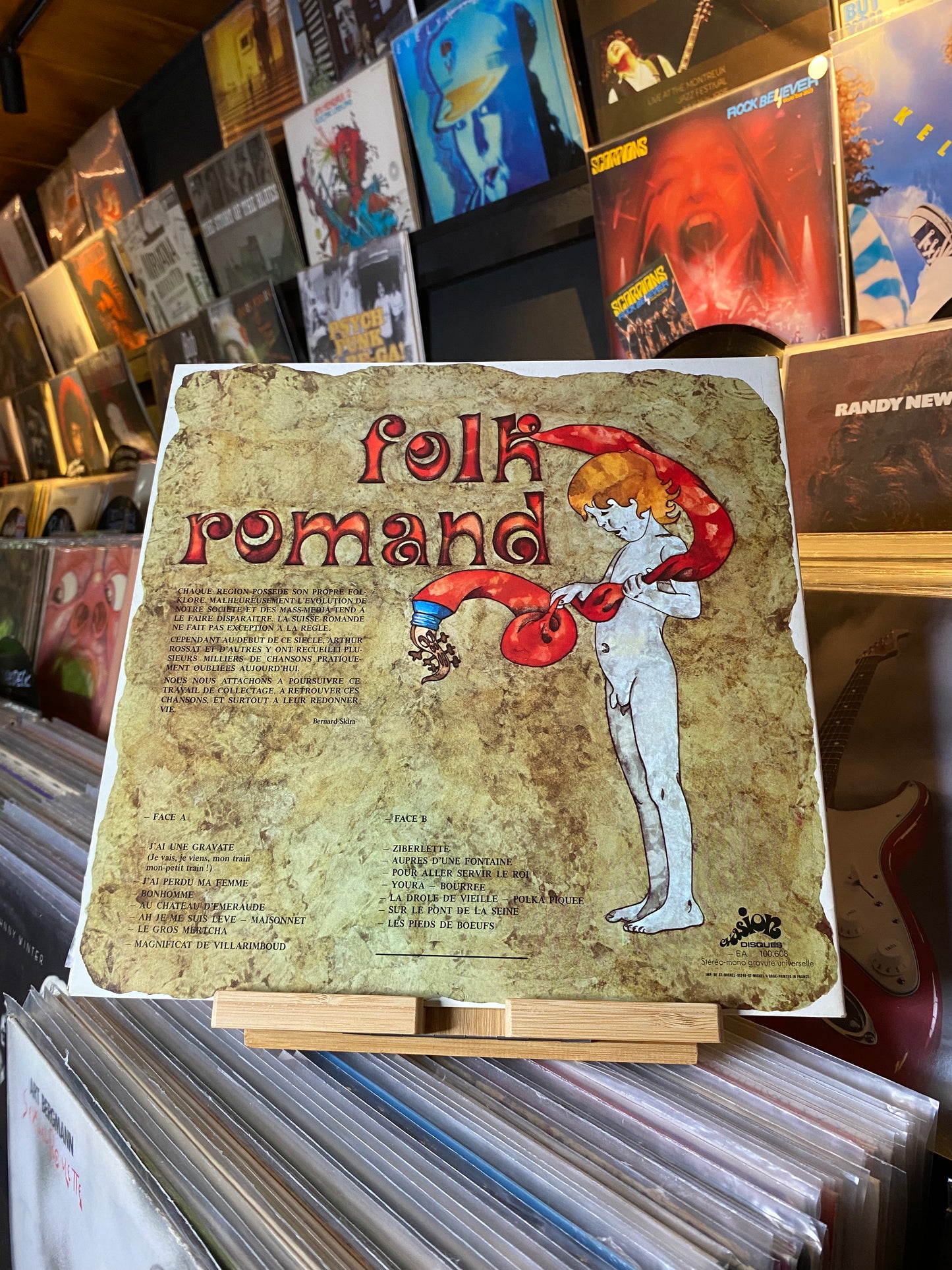 BAZOCHE - FOLK ROMAND / Gatfold (OG SWITZERLAND 1976)