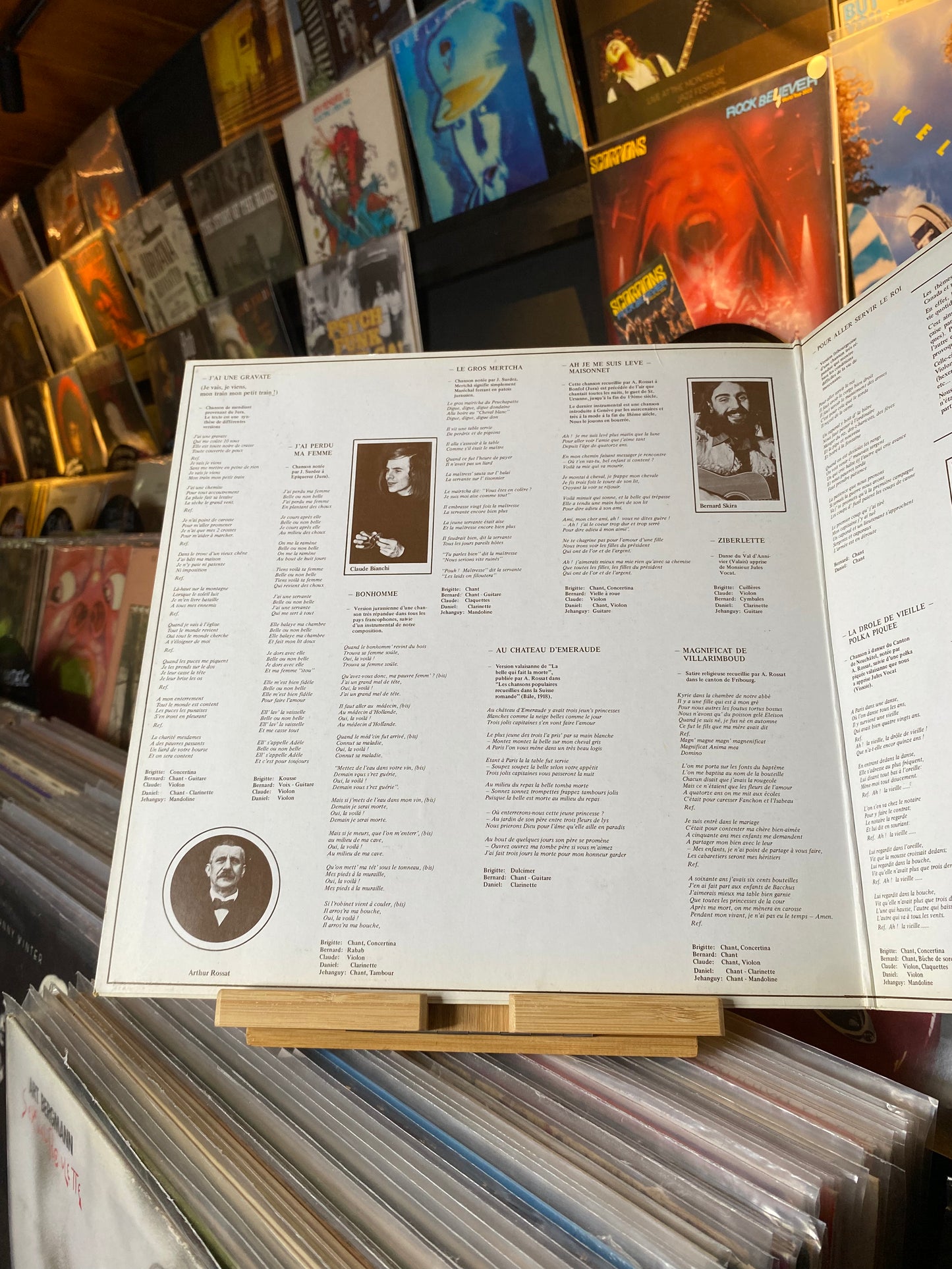 BAZOCHE - FOLK ROMAND / Gatfold (OG SWITZERLAND 1976)