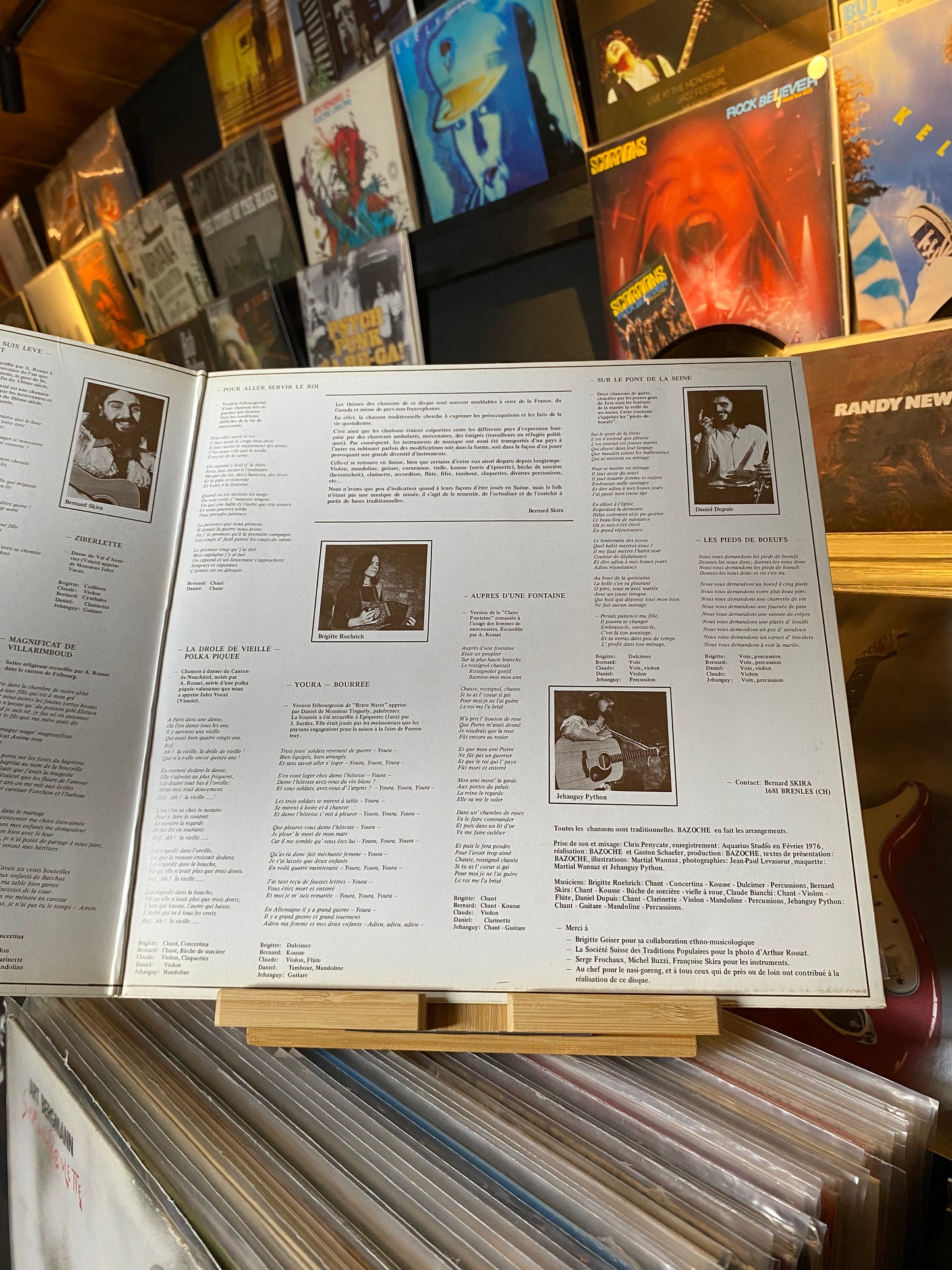 BAZOCHE - FOLK ROMAND / Gatfold (OG SWITZERLAND 1976)