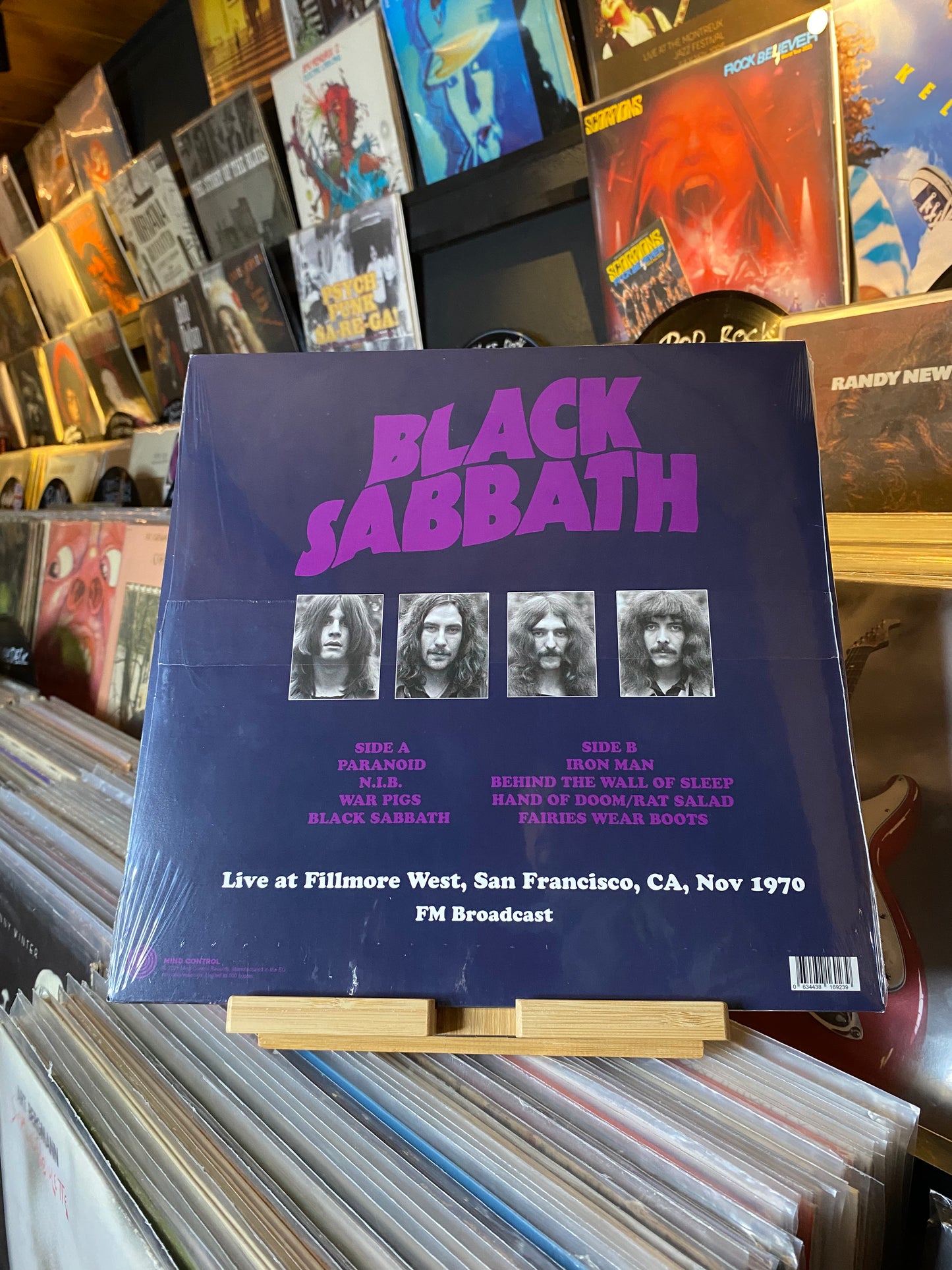 BLACK SABBATH - LIVE AT FILLMORE WEST, SAN FRANCISCO, CA, NOV 1970 / (EU 2021)