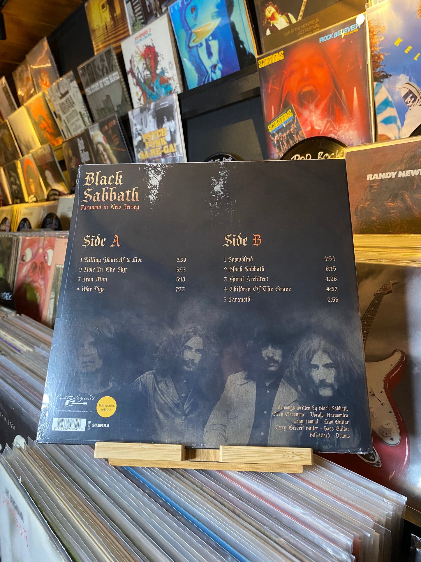 BLACK SABBATH - PARANOID IN NEW JERSEY / (NED 2020)