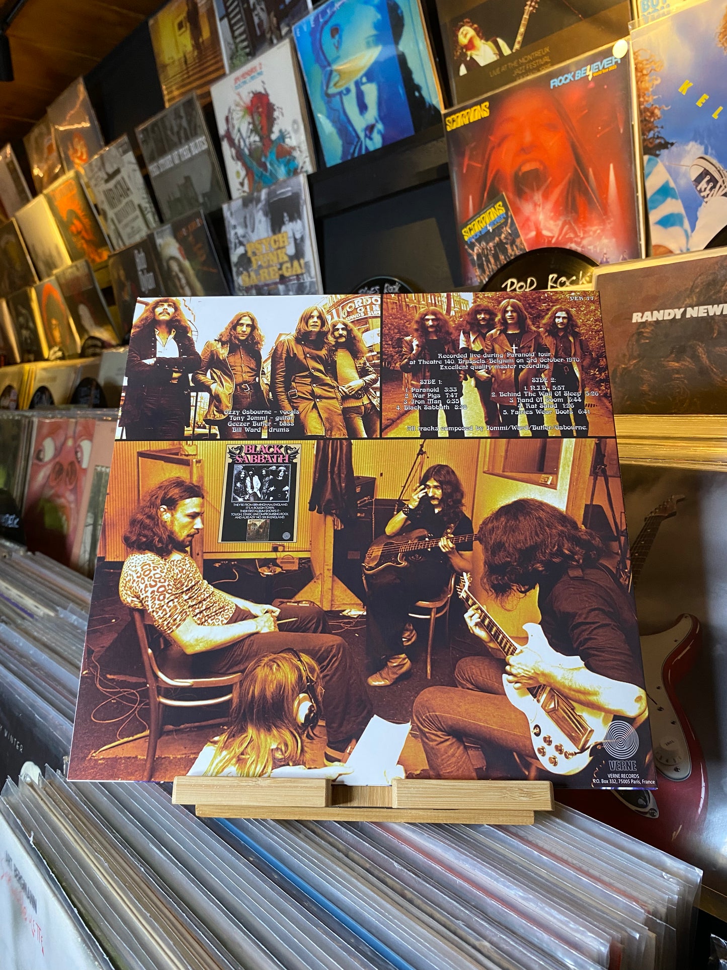 BLACK SABBATH - LIVE IN BRUSSELS 1970 / (FR 2019)