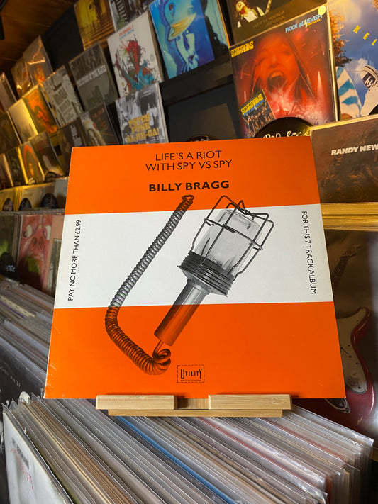 BILLY BRAGG - LIFE'S A RIOT WITH SPY VS SPY / EP (UK 1983)