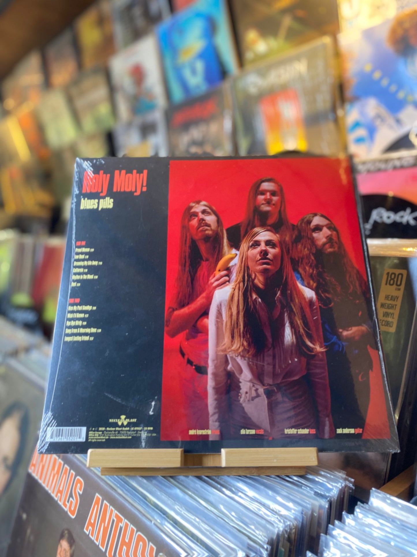 BLUES PILLS - HOLY MOLY! / Limited Red Vinyl Color(GER 2020)