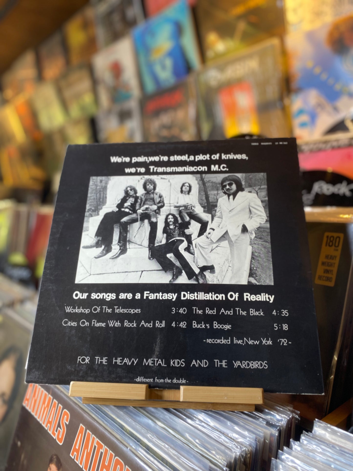BLUE ÖYSTER CULT - THE SOFT WHITE UNDERBELLY / EP,(RE EU 1976)
