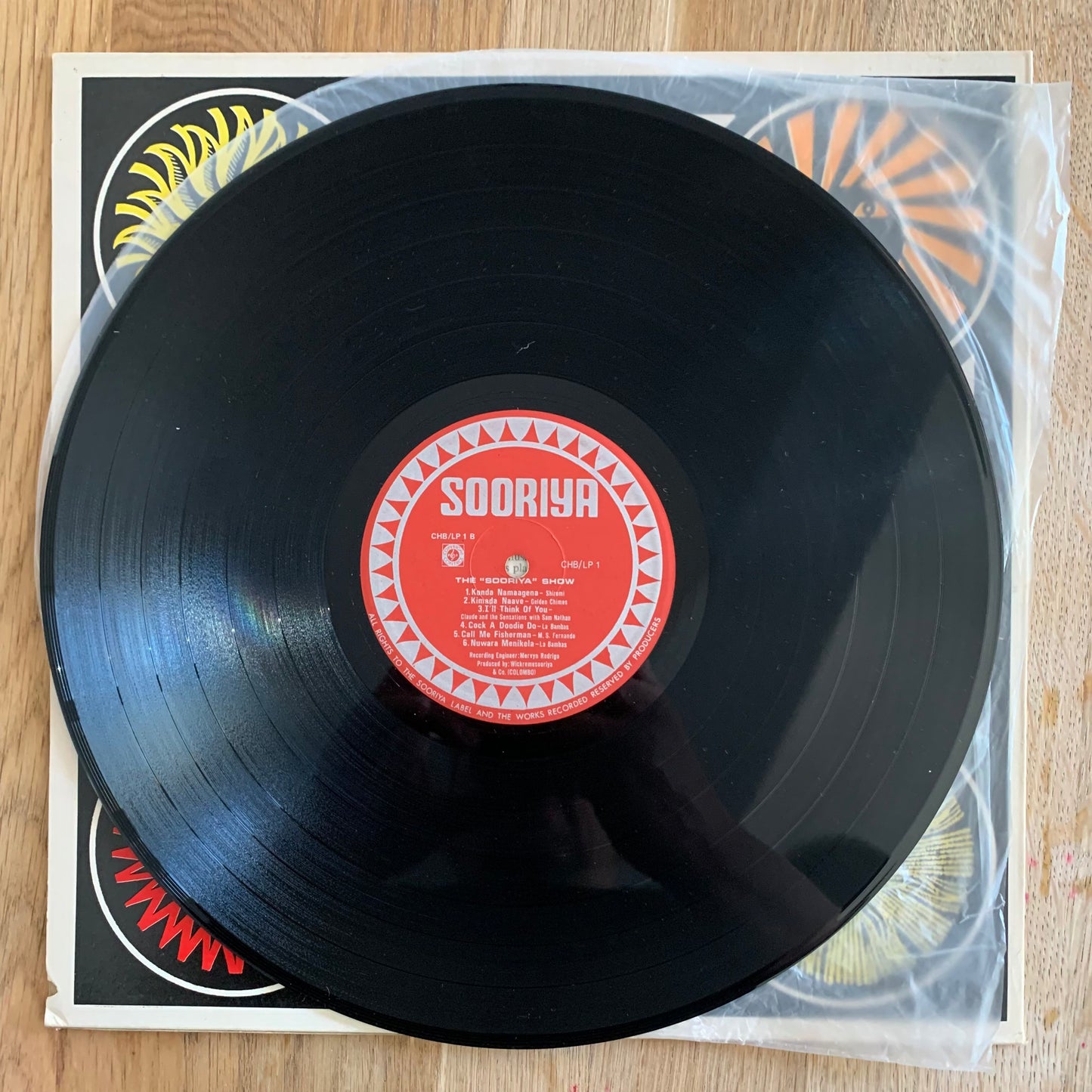 THE SOORIYA SHOW...OG SLK 1971...VG++/VG+