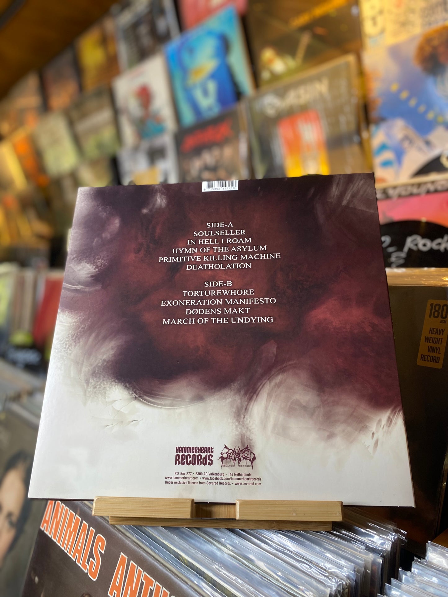 BLOOD RED THRONE - BLOOD RED THRONE...RE NL 2014...NM/NM...RED COLOR