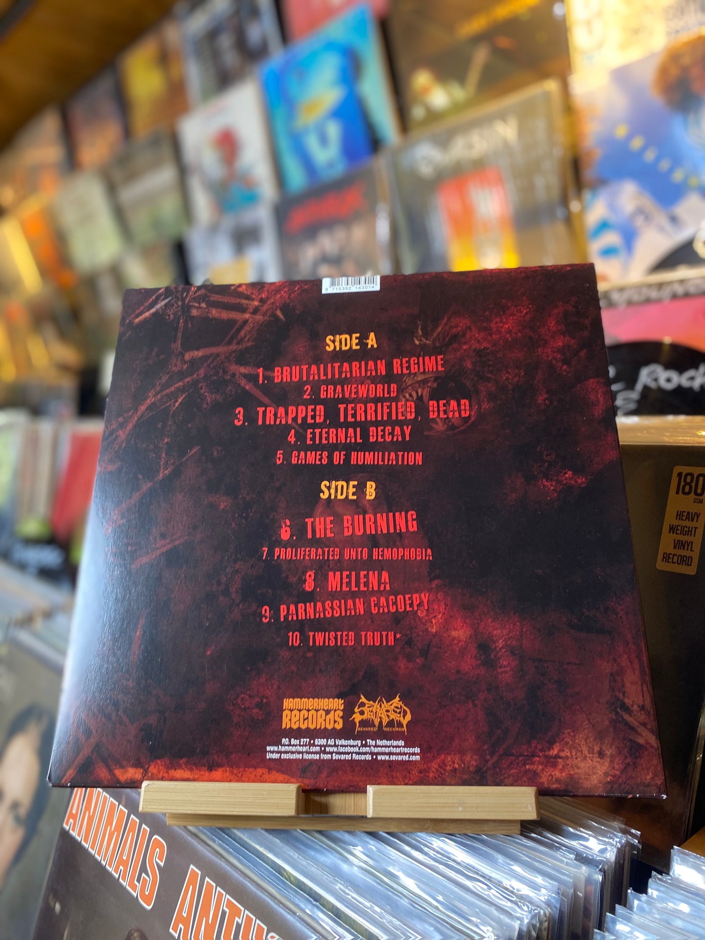 BLOOD RED THRONE - BRUTALITARIAN REGIME...OG NL 2014...NM/NM