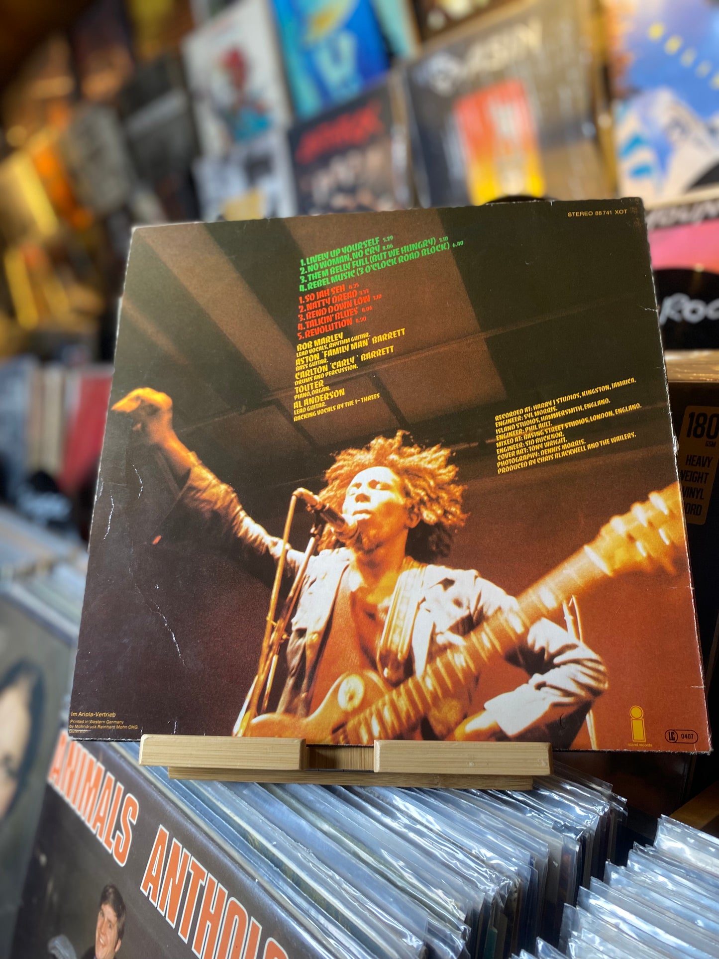 BOB MARLEY & THE WAILERS - NATTY DREAD / LP, ALBUM (GERMANY 1975)